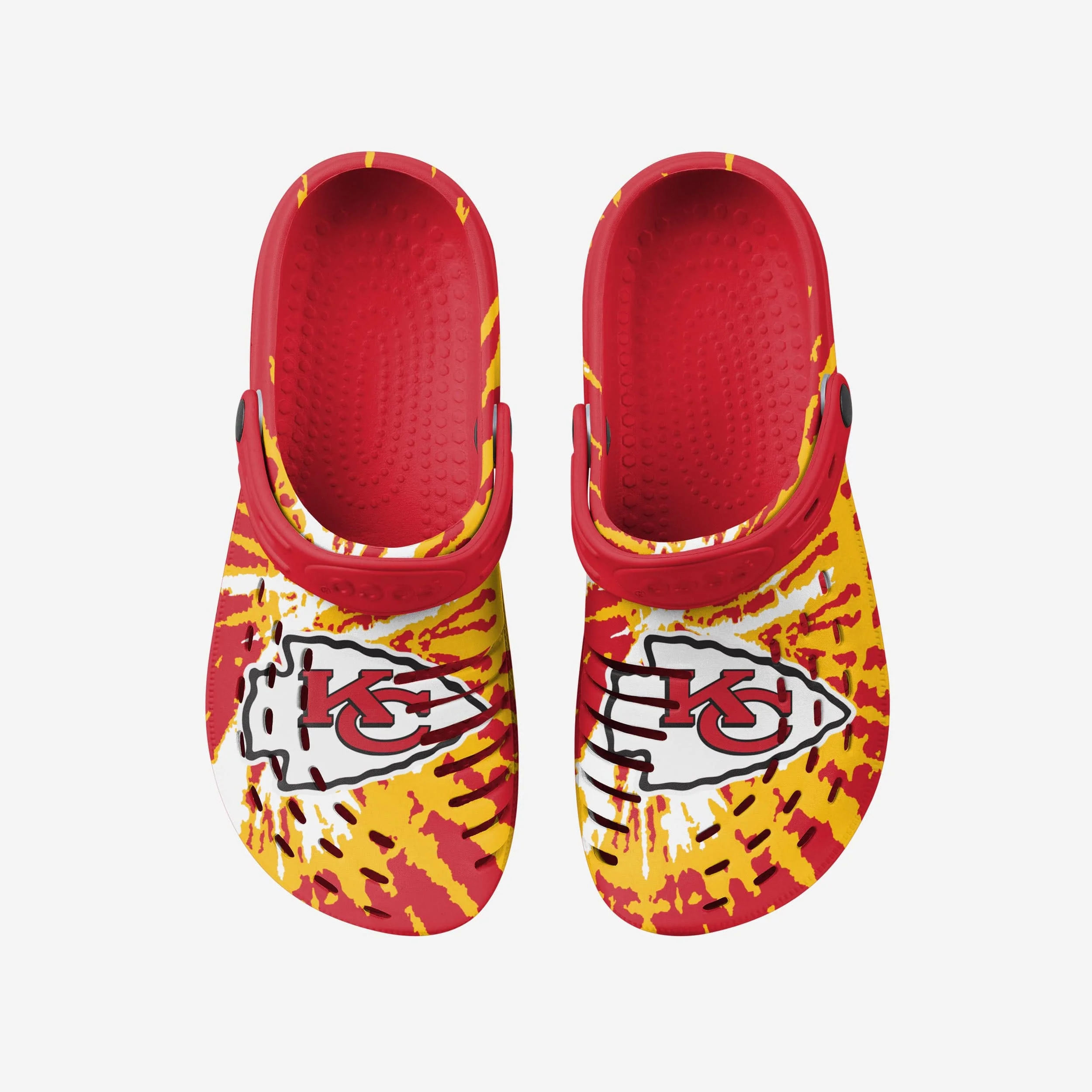 Kansas City Chiefs Tie-Dye Clog With Strap - Image 4