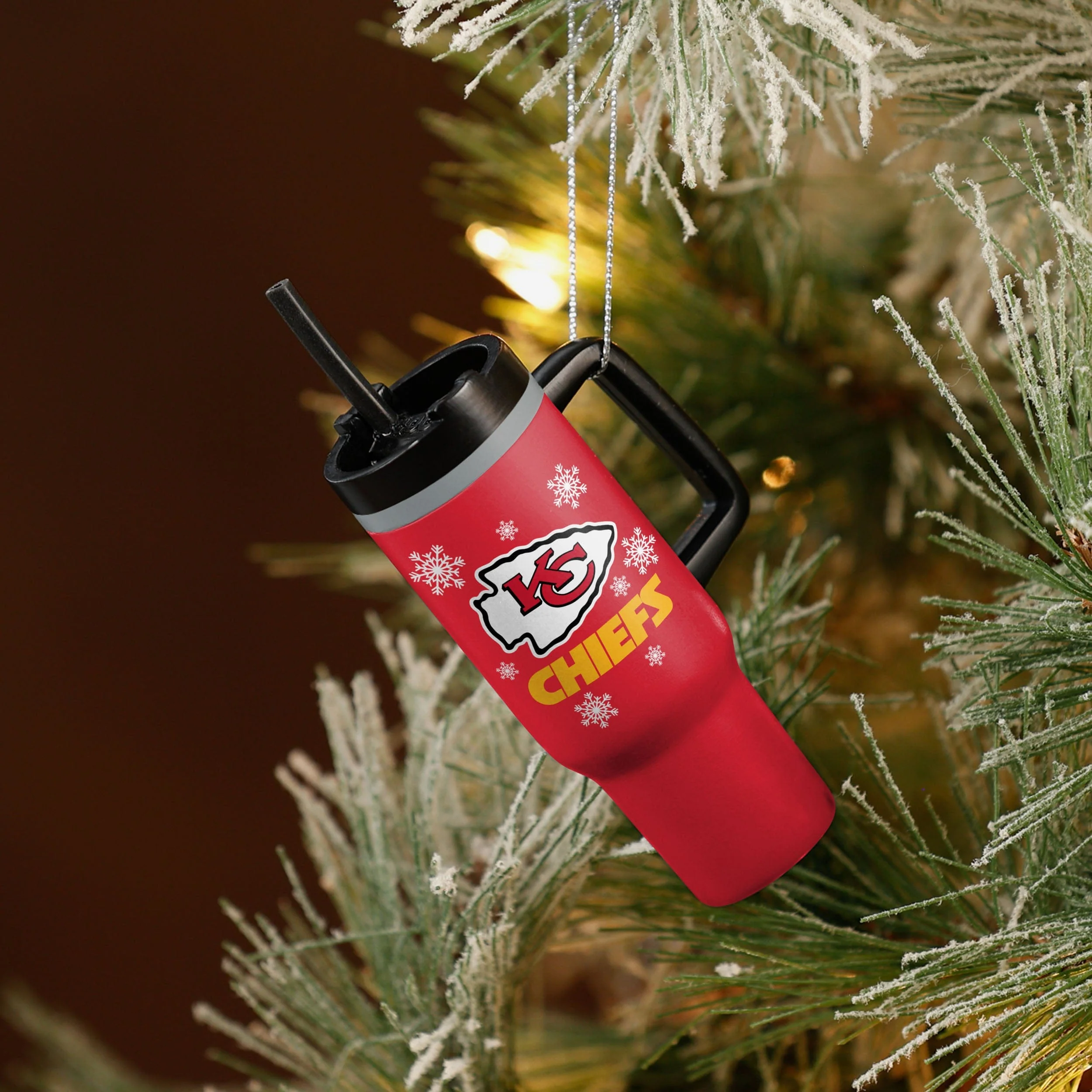 Kansas City Chiefs Tumbler Ornament - Image 3