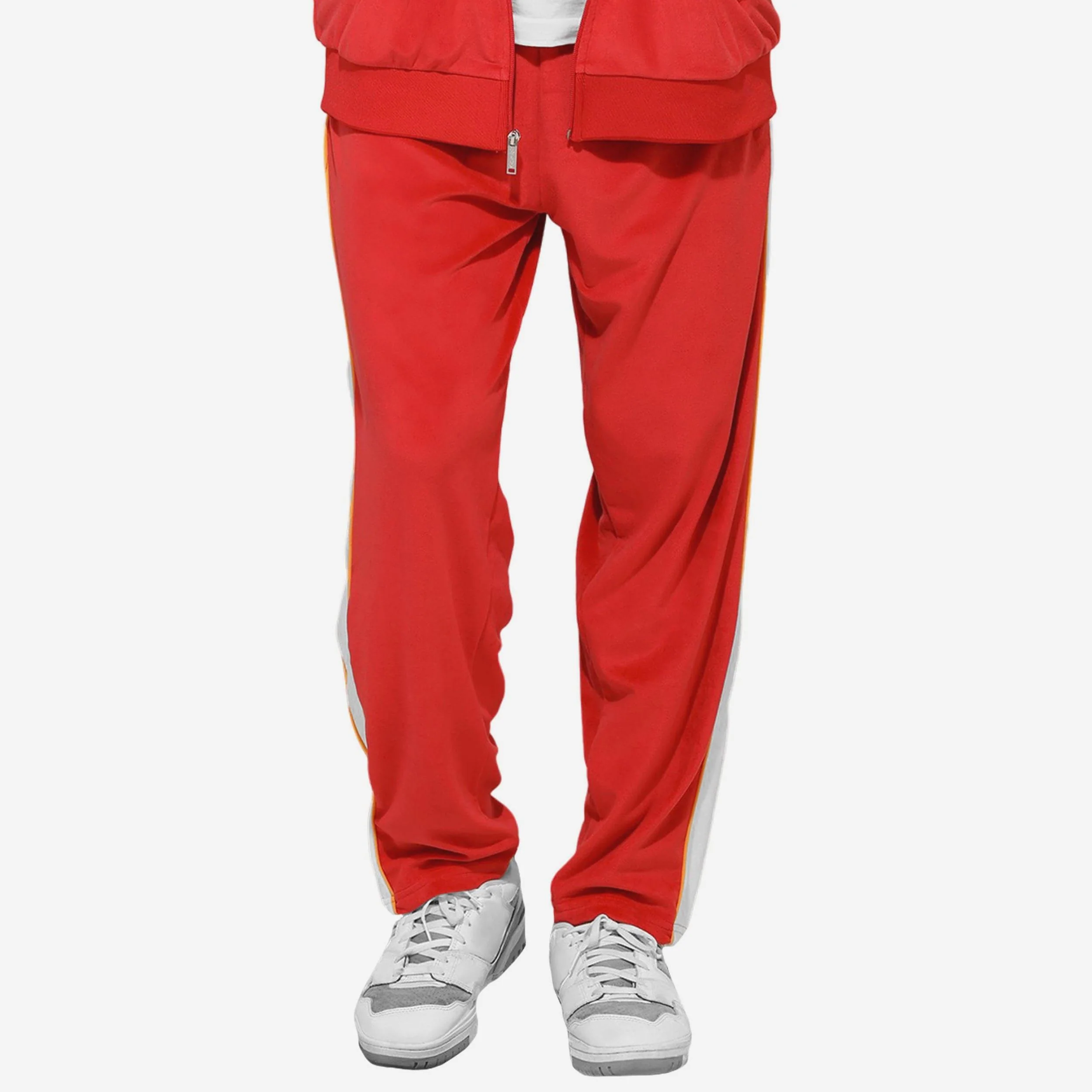 Kansas City Chiefs Two Tone Velour Pants