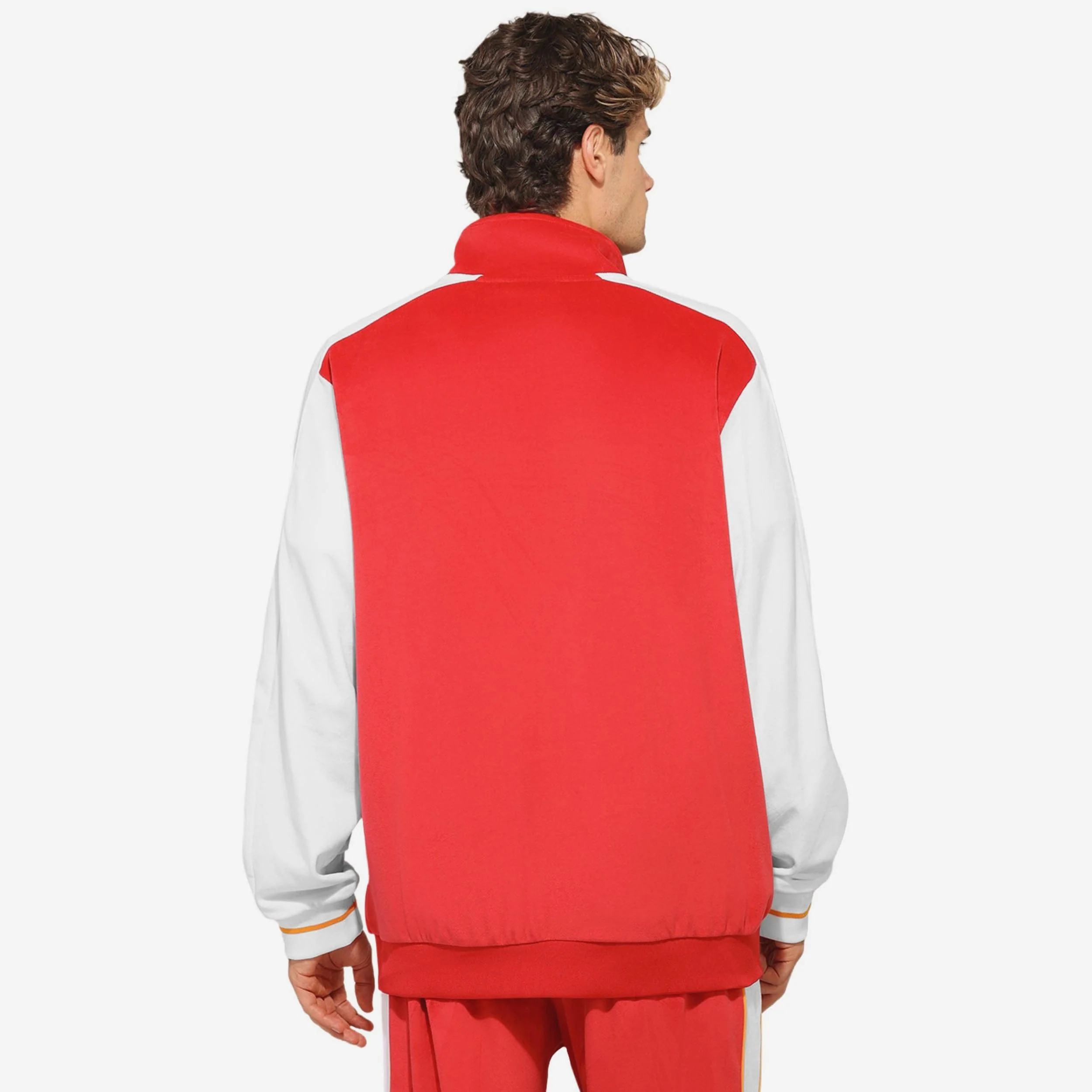 Kansas City Chiefs Two Tone Velour Zip Up Top - Image 2