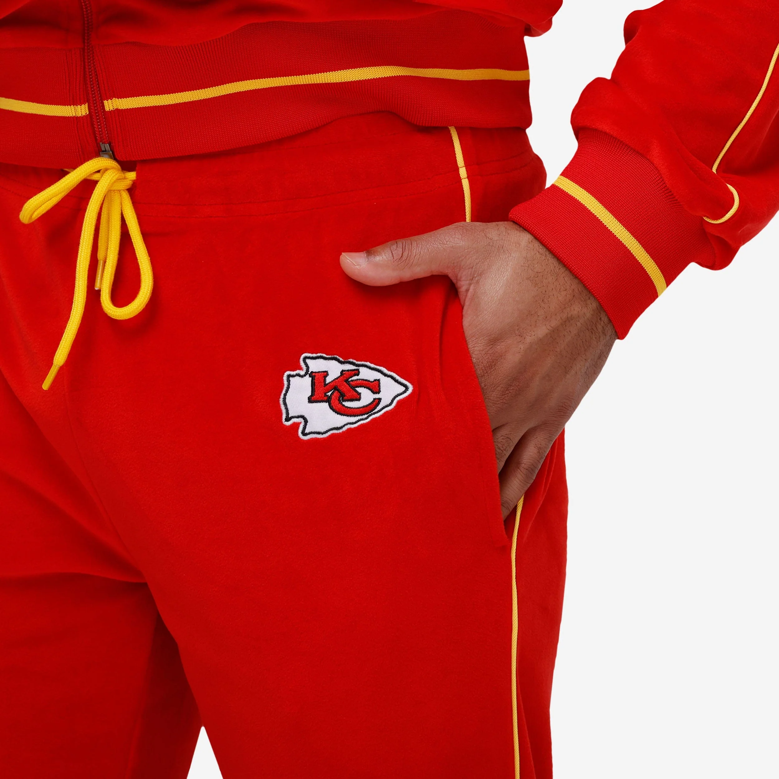 Kansas City Chiefs Velour Pants - Image 3