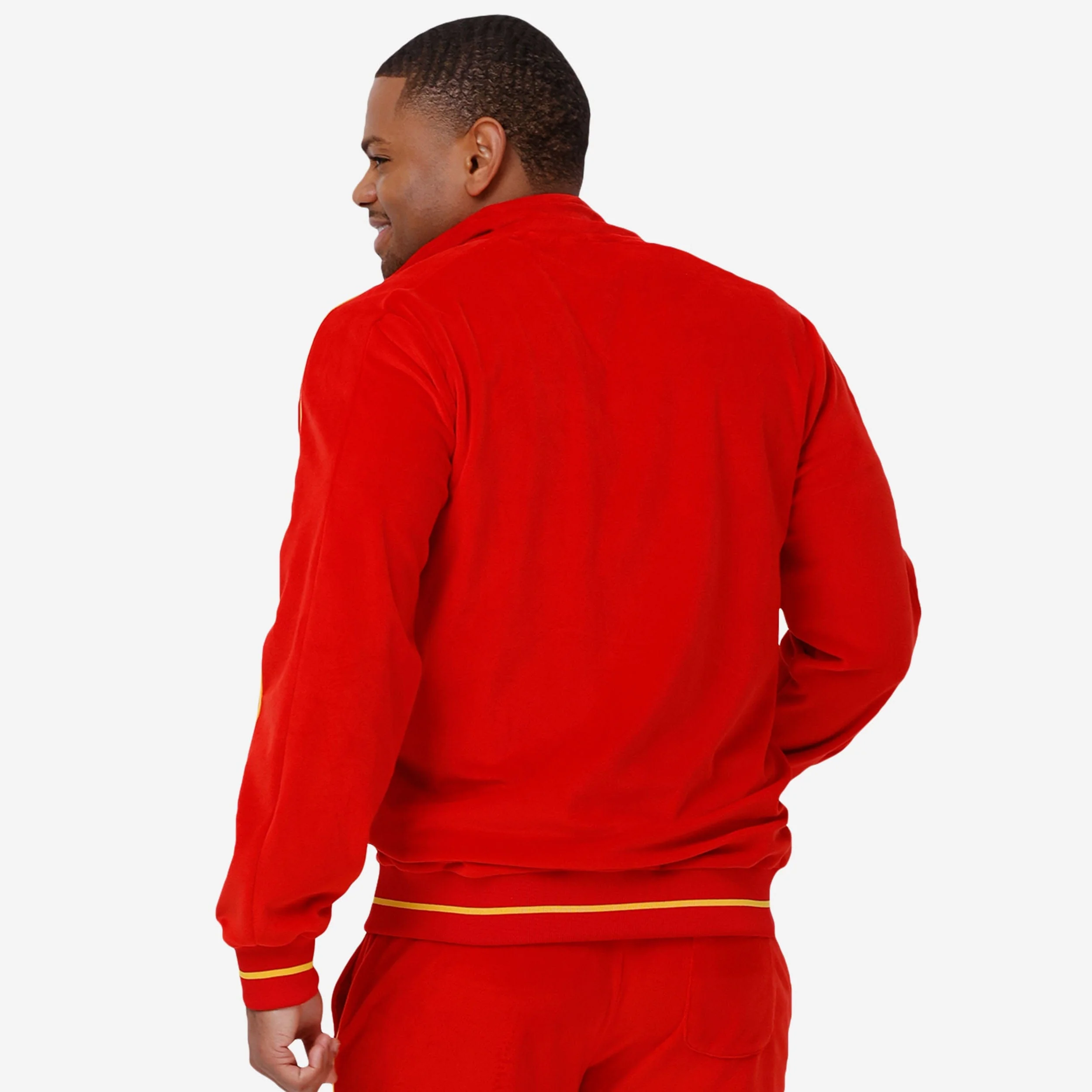 Kansas City Chiefs Velour Zip Up Top - Image 2
