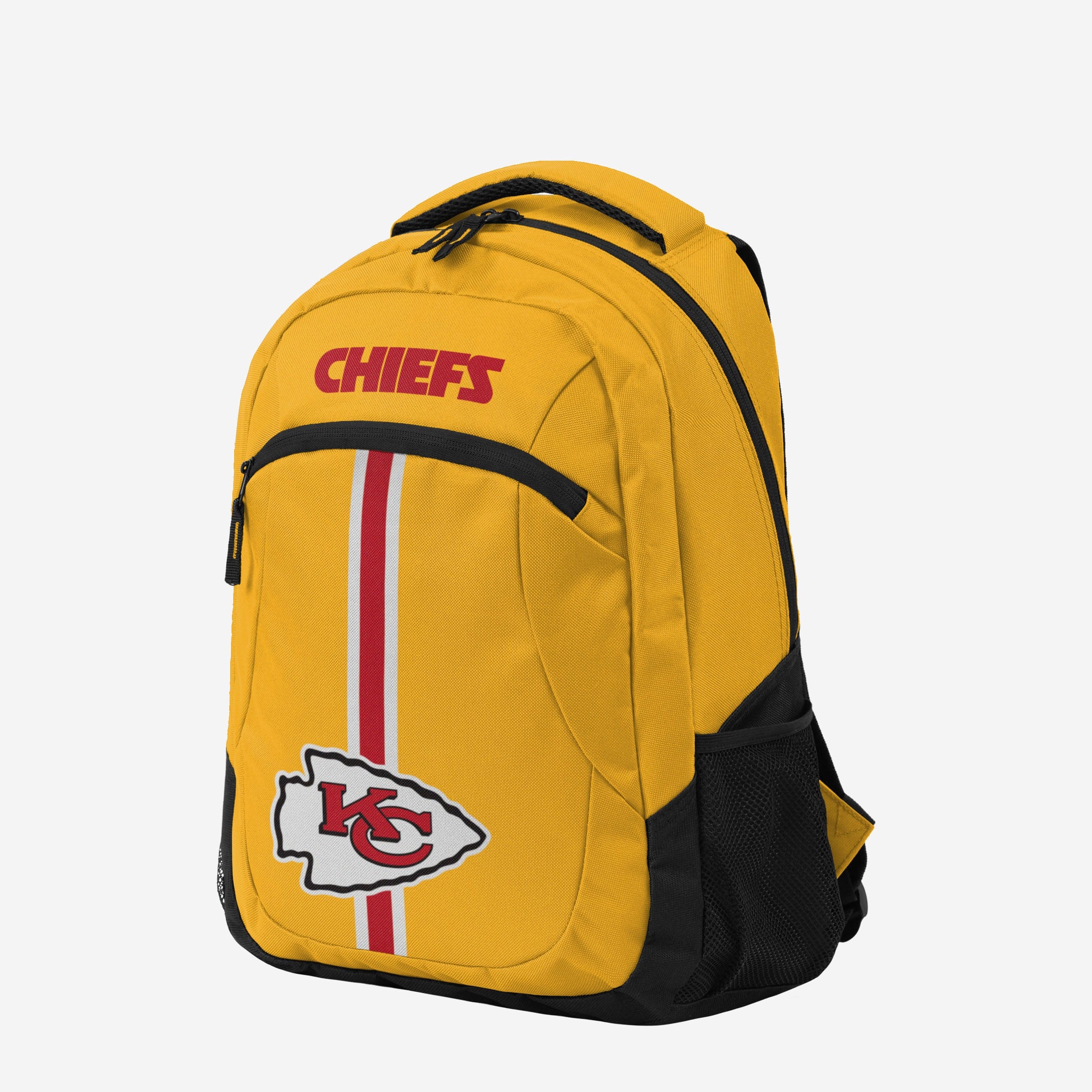 Kansas City Chiefs Yellow Alternate Color Action Backpack - Image 2