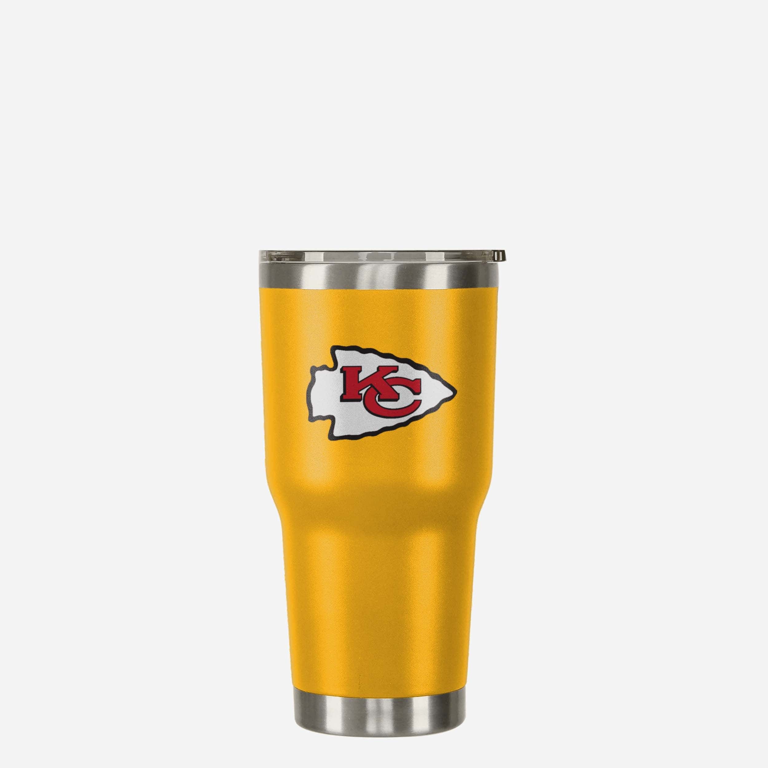 Kansas City Chiefs Yellow Team Logo 30 oz Tumbler