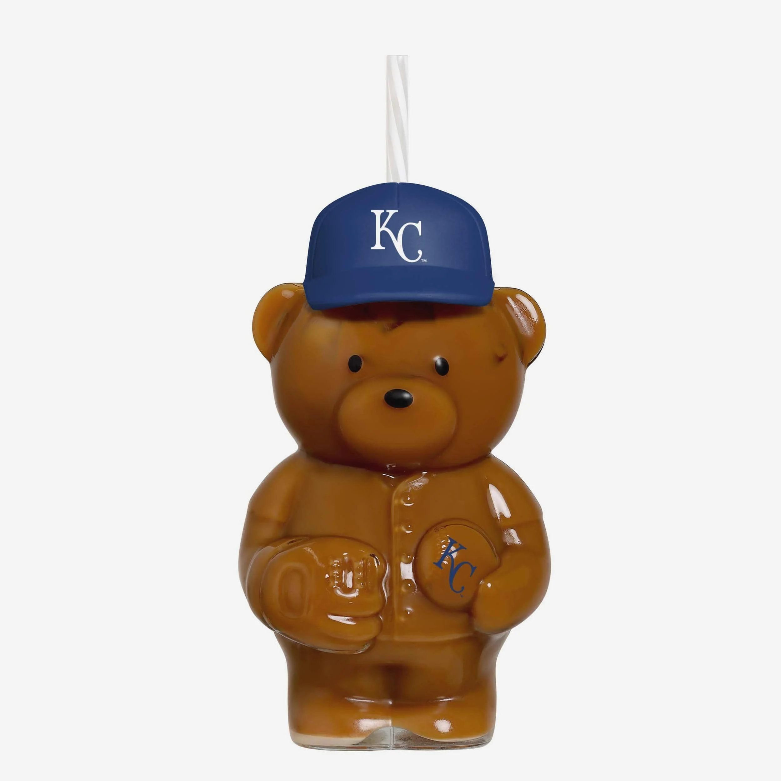 Kansas City Royals Glass Bear Tumbler - Image 2