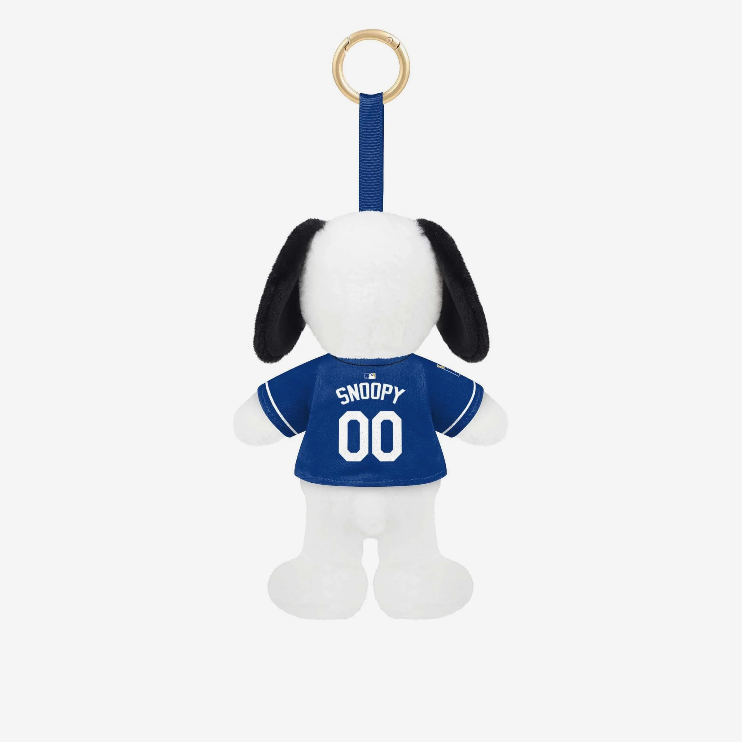 Kansas City Royals Plush Snoopy Peanuts Bag Charm Keychain - Image 2