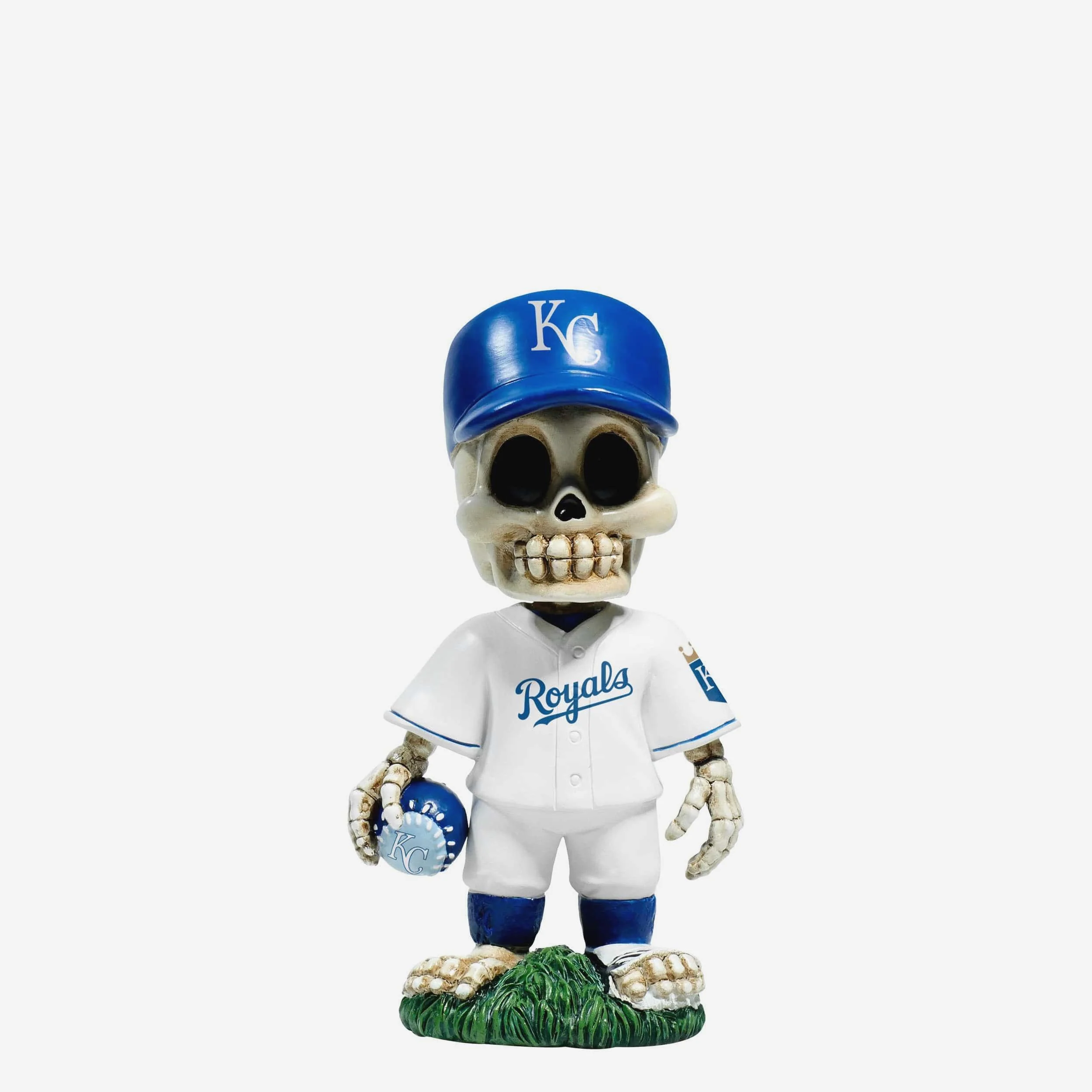 Kansas City Royals Team Skull Mini Bobblehead