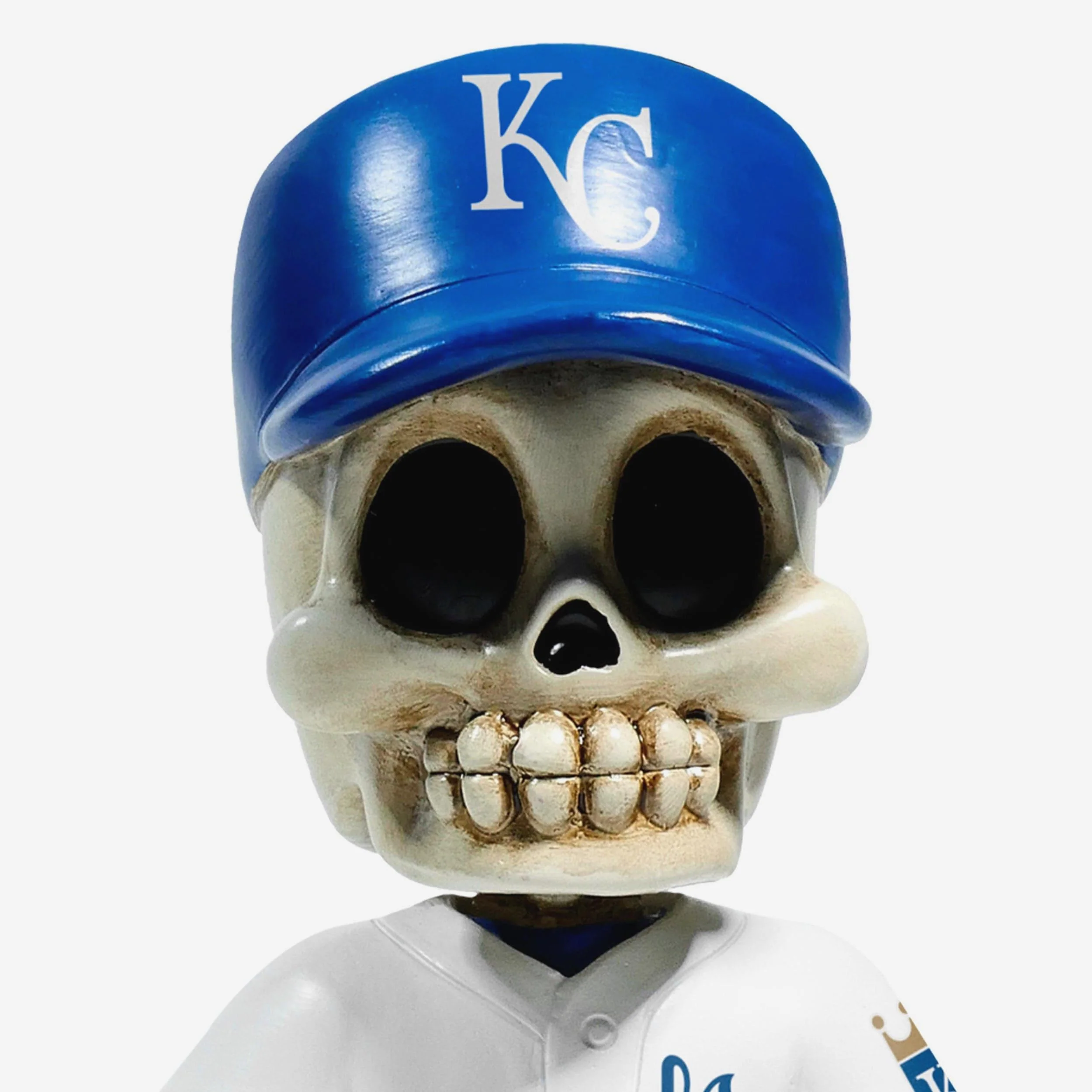 Kansas City Royals Team Skull Mini Bobblehead - Image 2