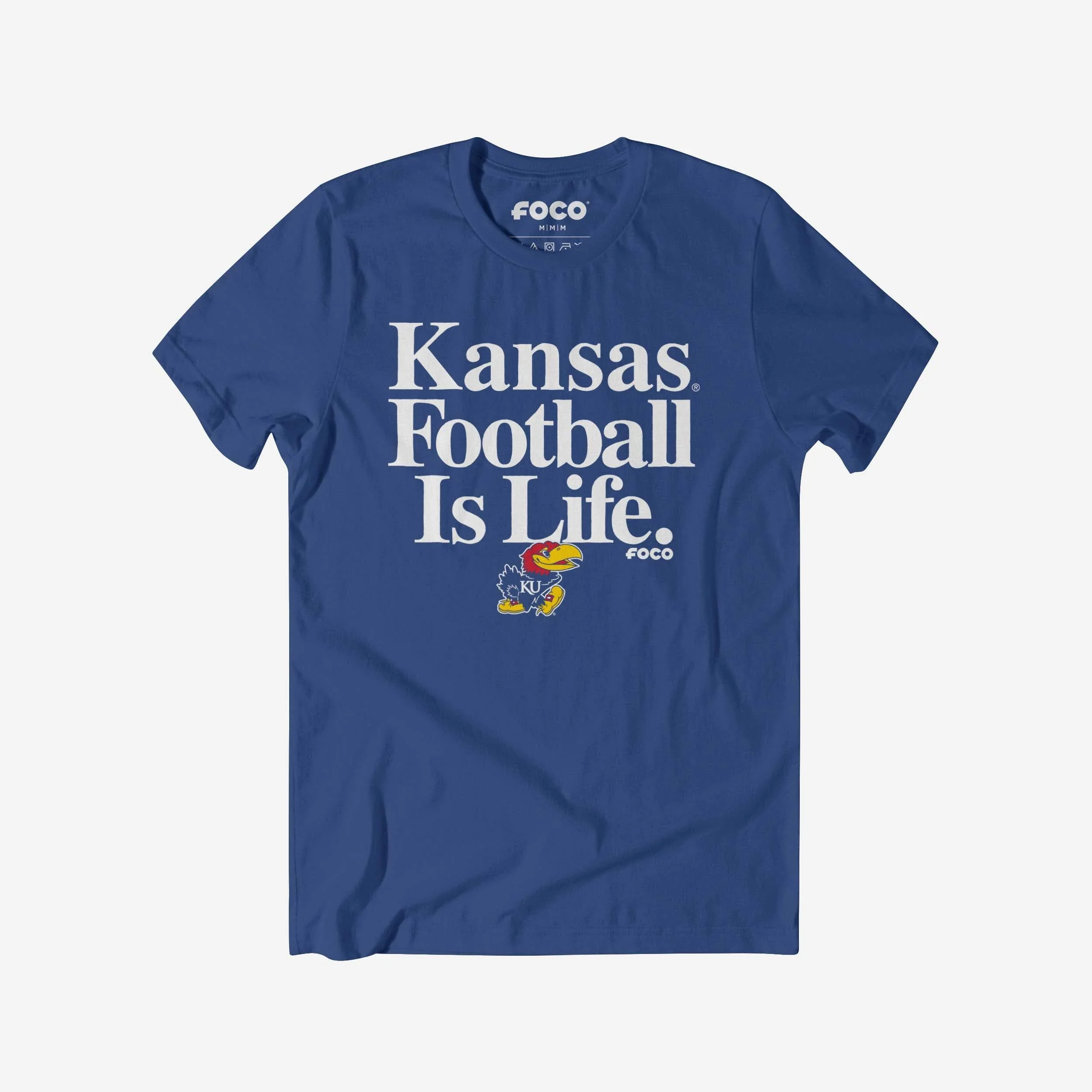 Kansas Jayhawks Football is Life T-Shirt