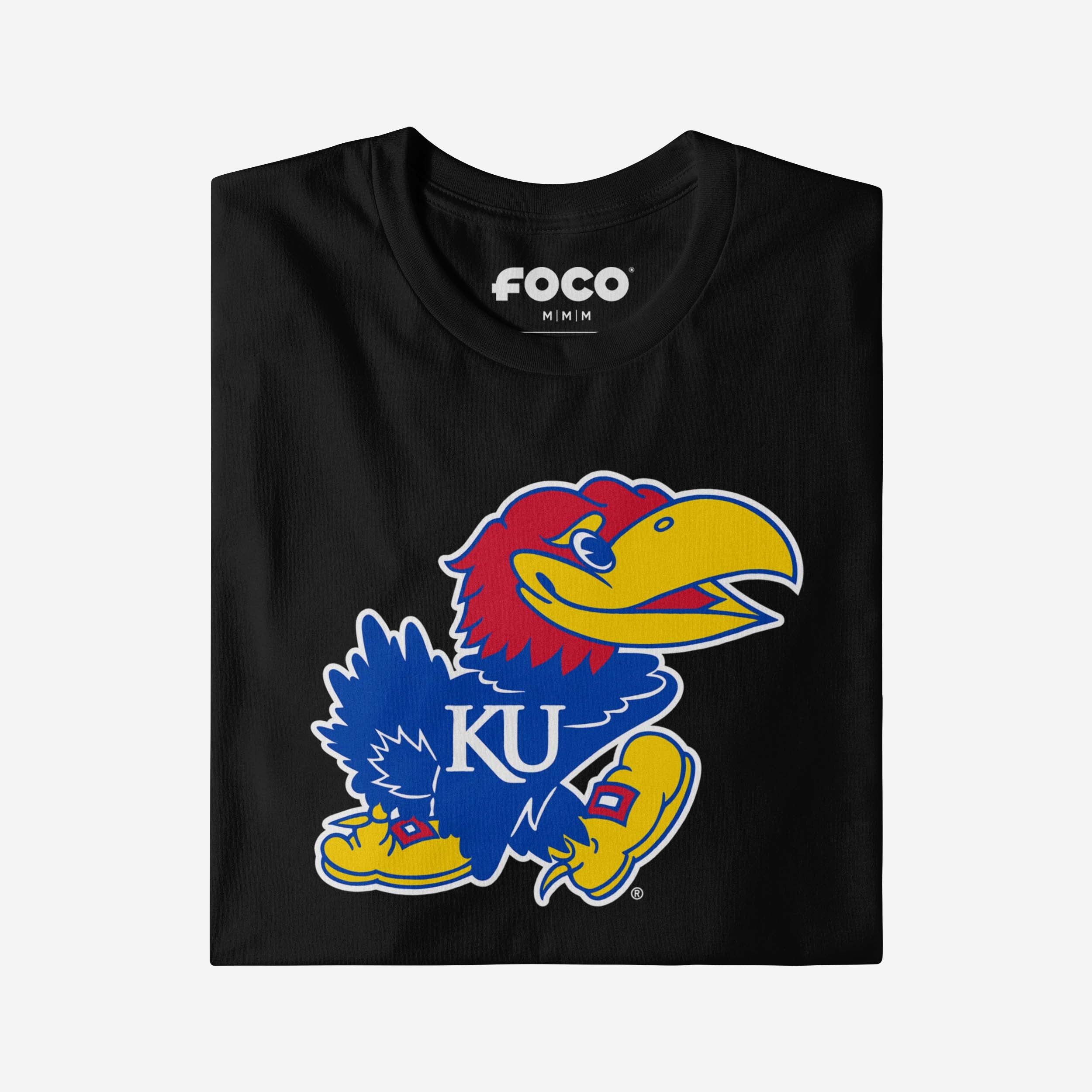 Kansas Jayhawks Primary Logo Long Sleeve T-Shirt - Image 4