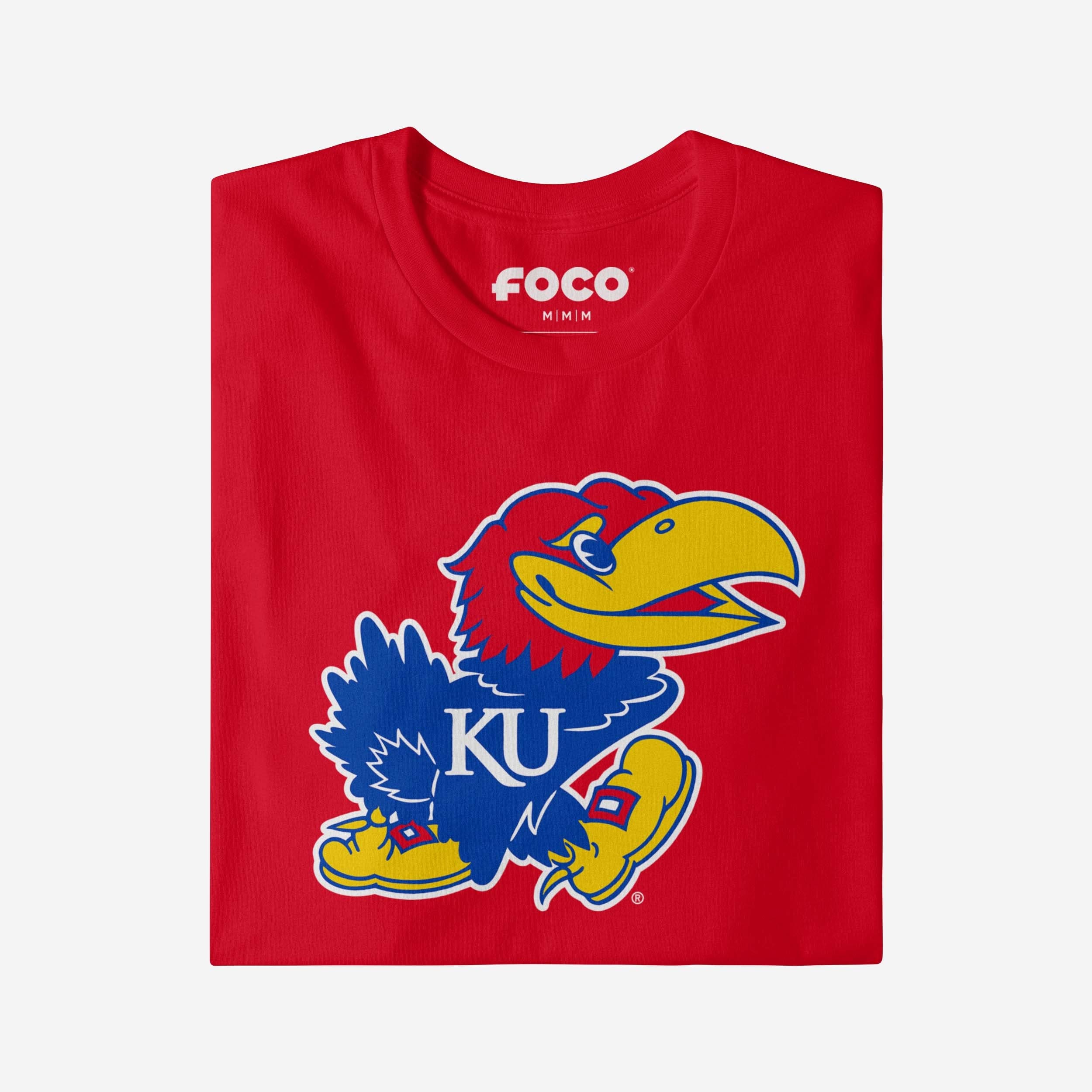 Kansas Jayhawks Primary Logo Long Sleeve T-Shirt - Image 7