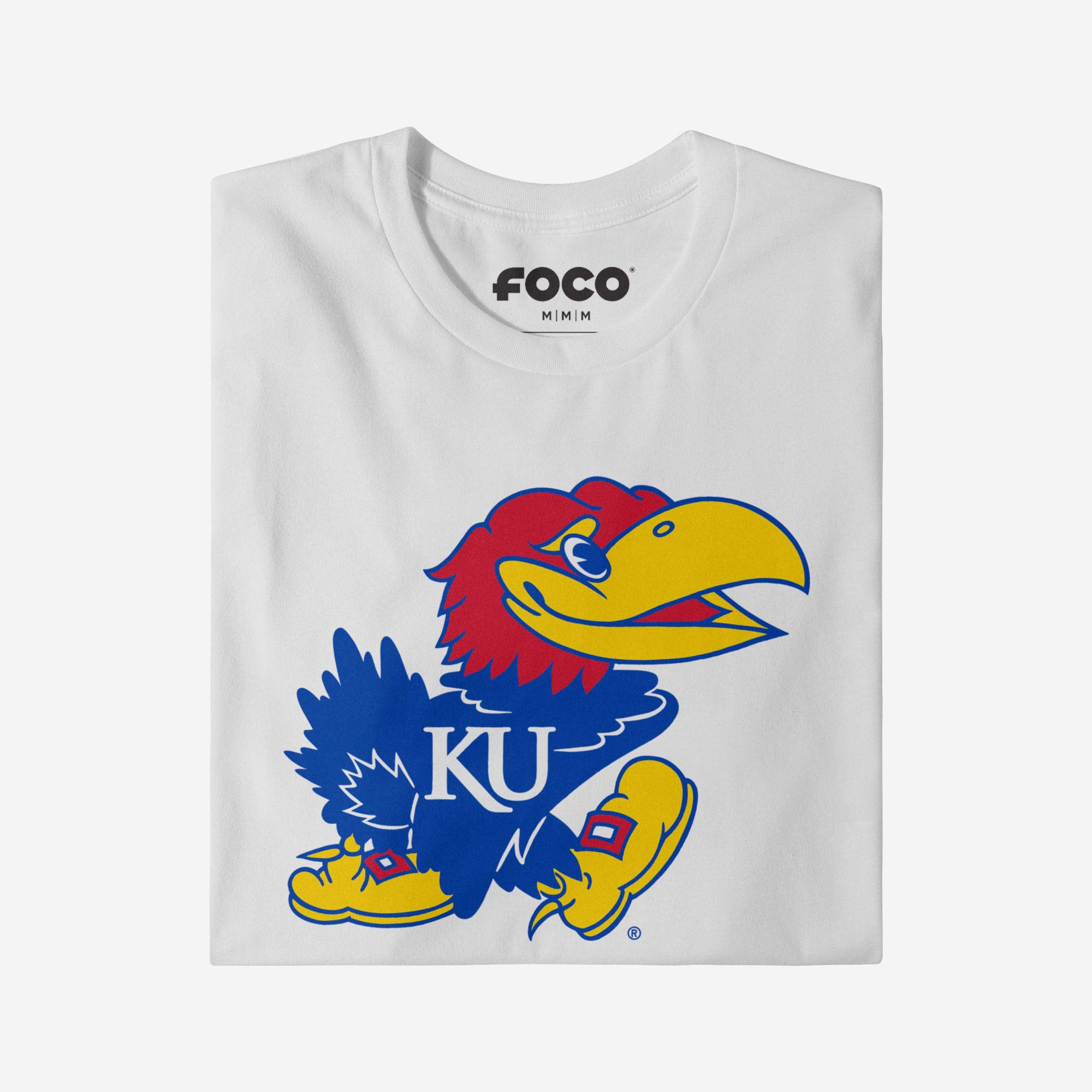 Kansas Jayhawks Primary Logo T-Shirt - Image 20