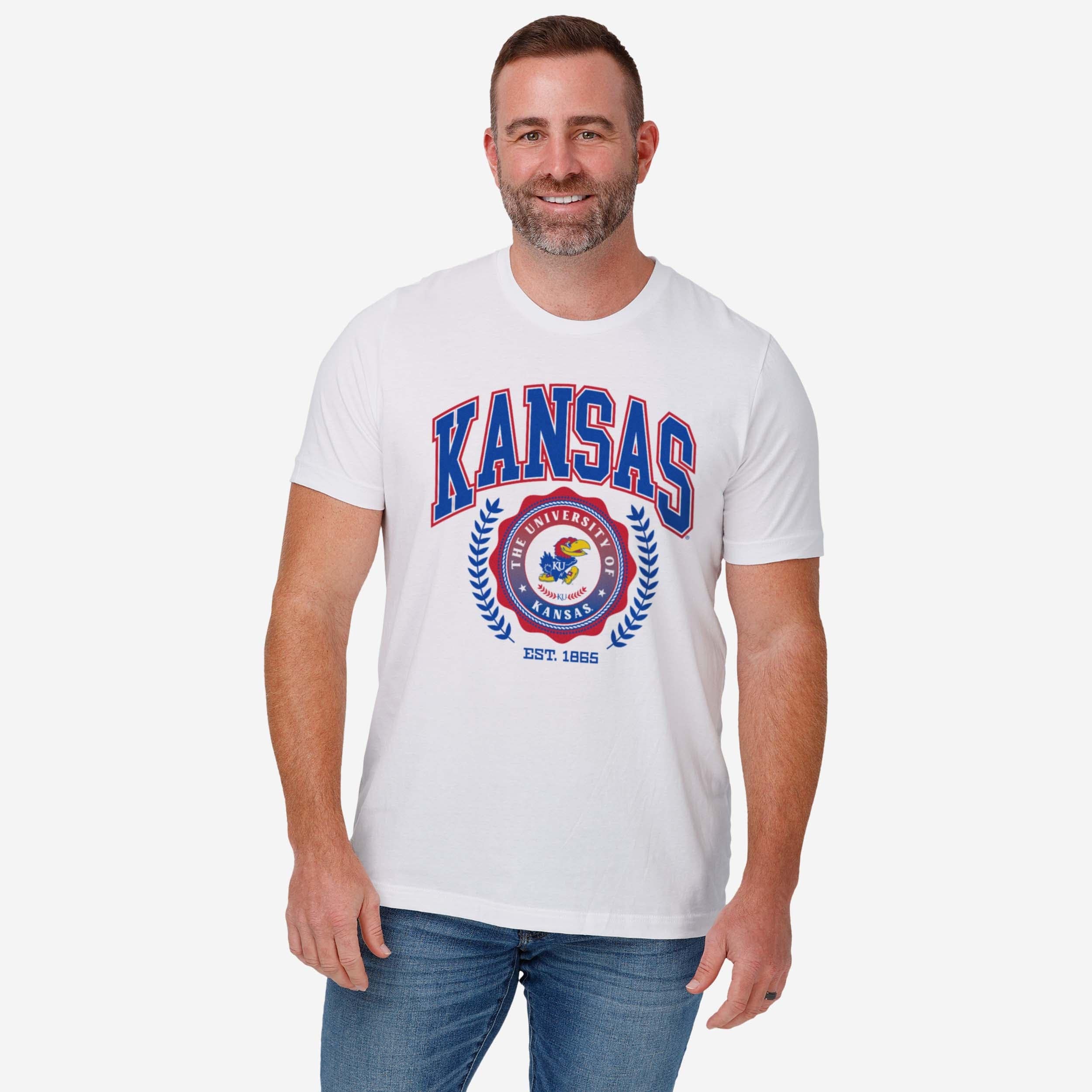 Kansas Jayhawks Team Crest T-Shirt - Image 2