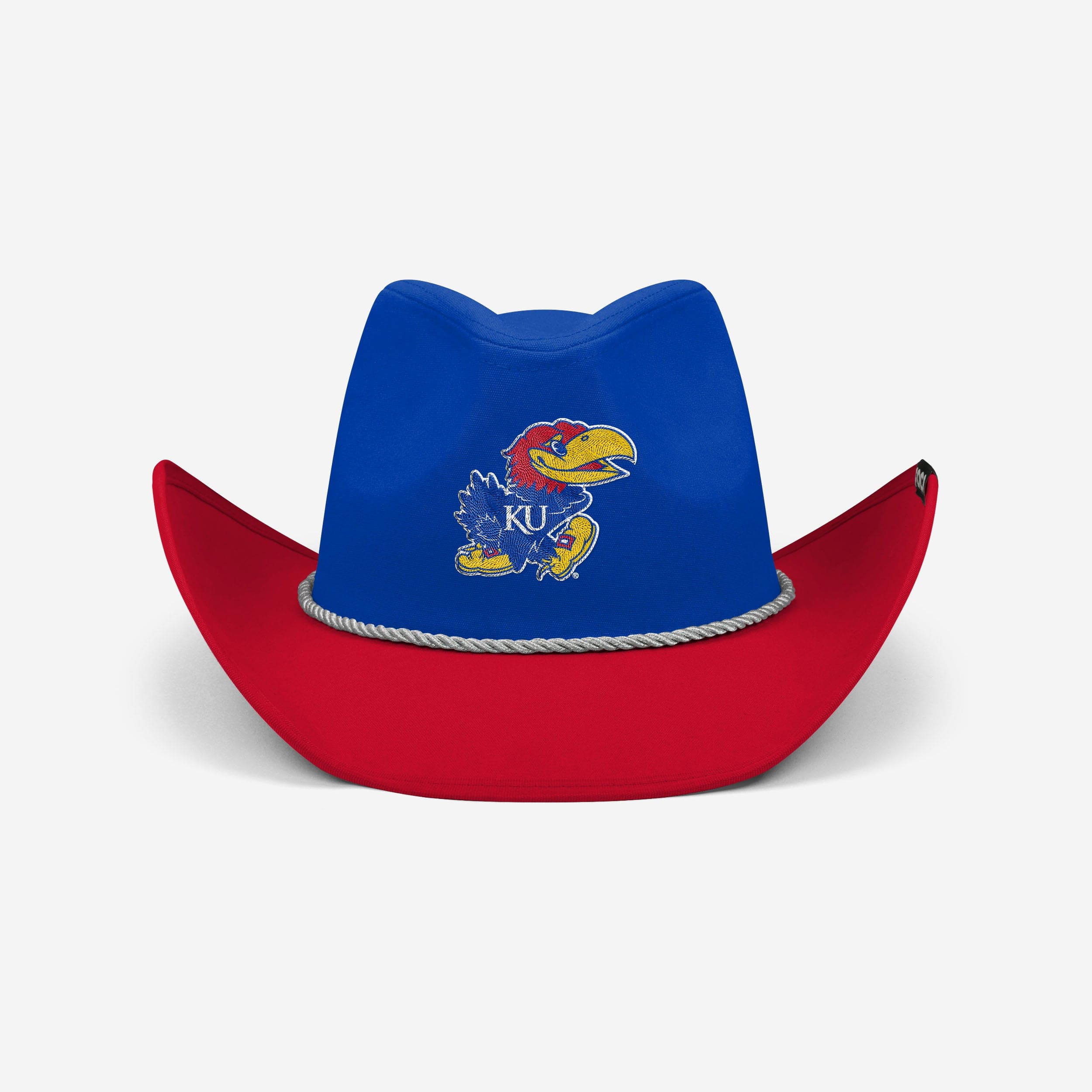 Kansas Jayhawks Two Tone Cowboy Hat - Image 3