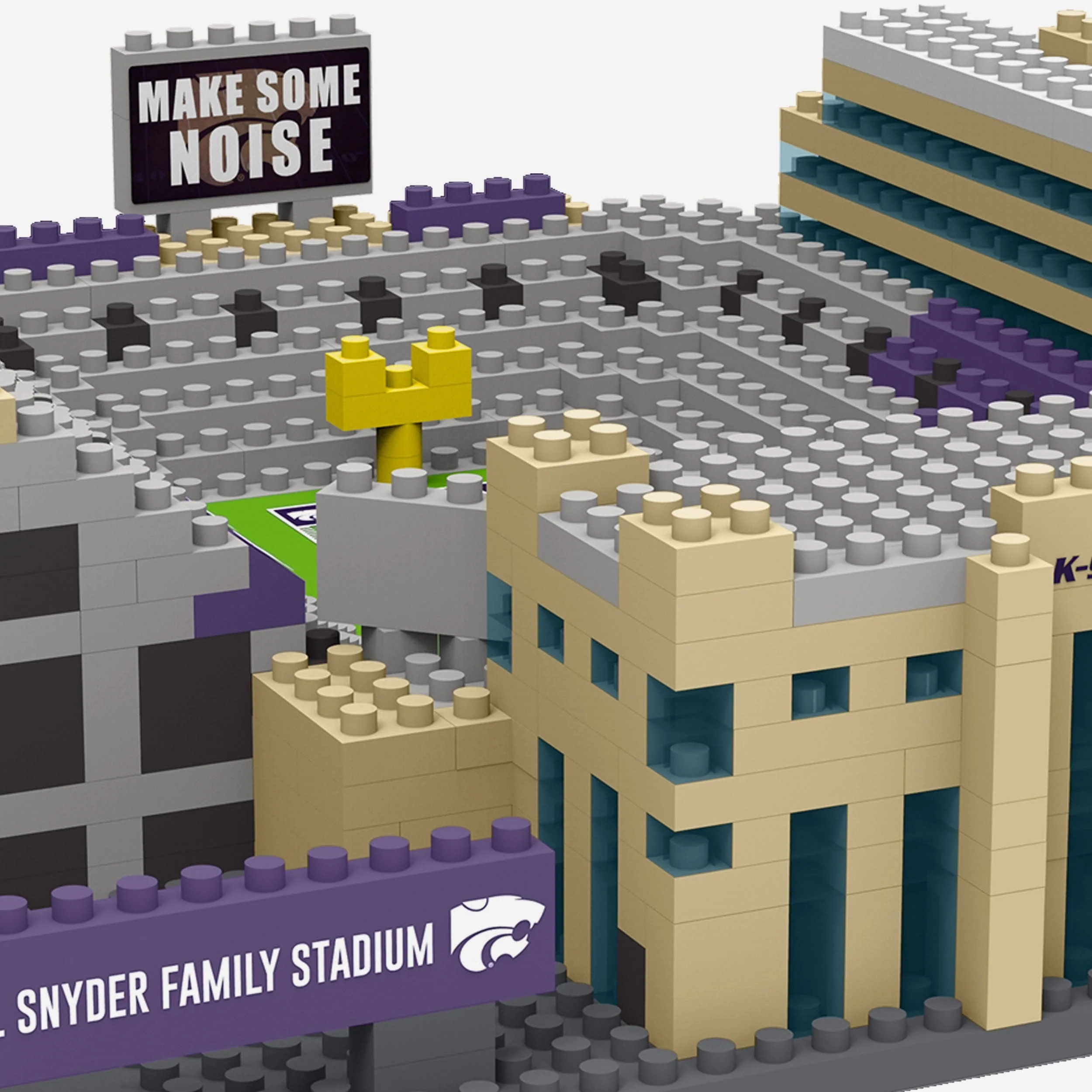 Kansas State Wildcats Bill Snyder Family Mini BRXLZ Stadium - Image 5