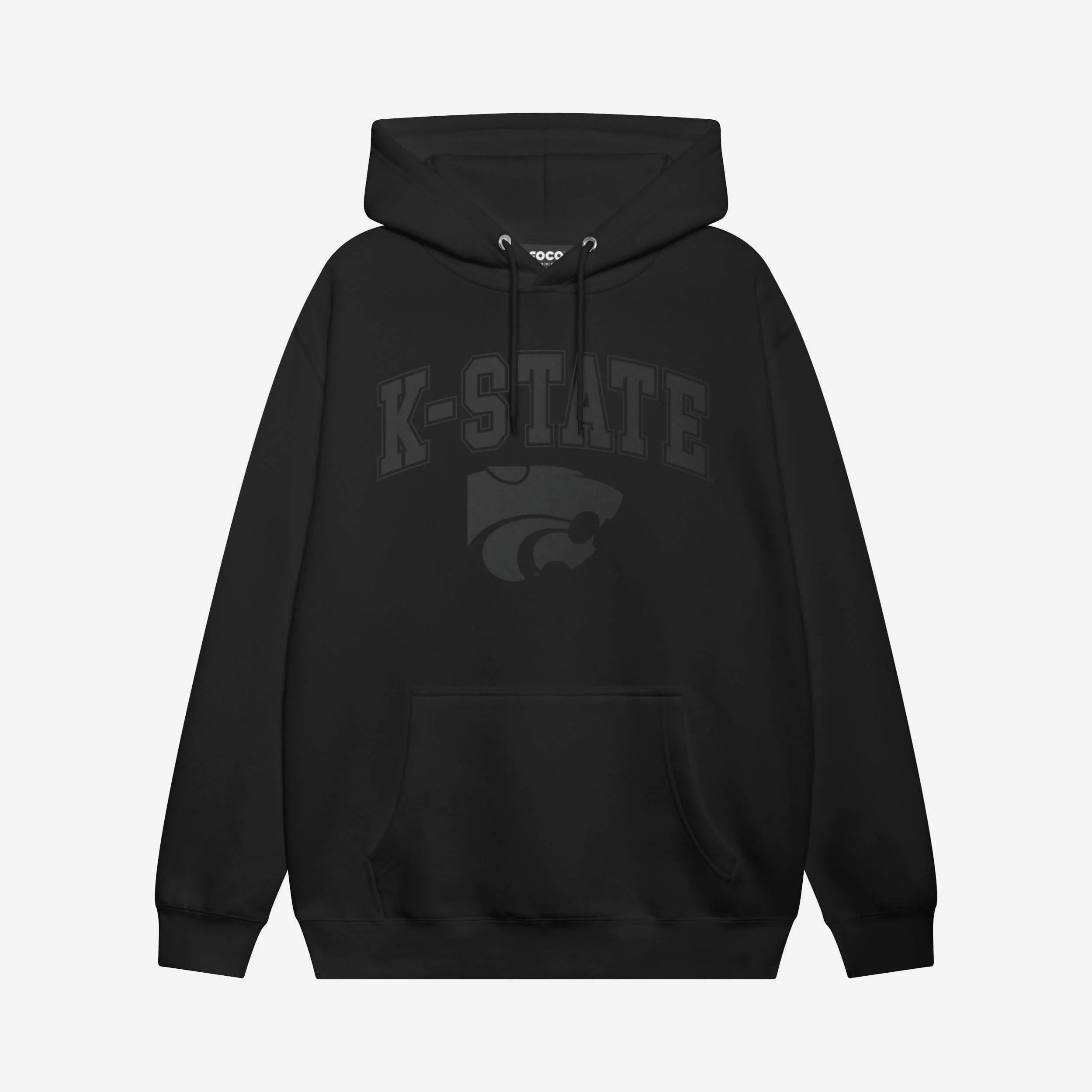 Kansas State Wildcats Blackout Hoodie