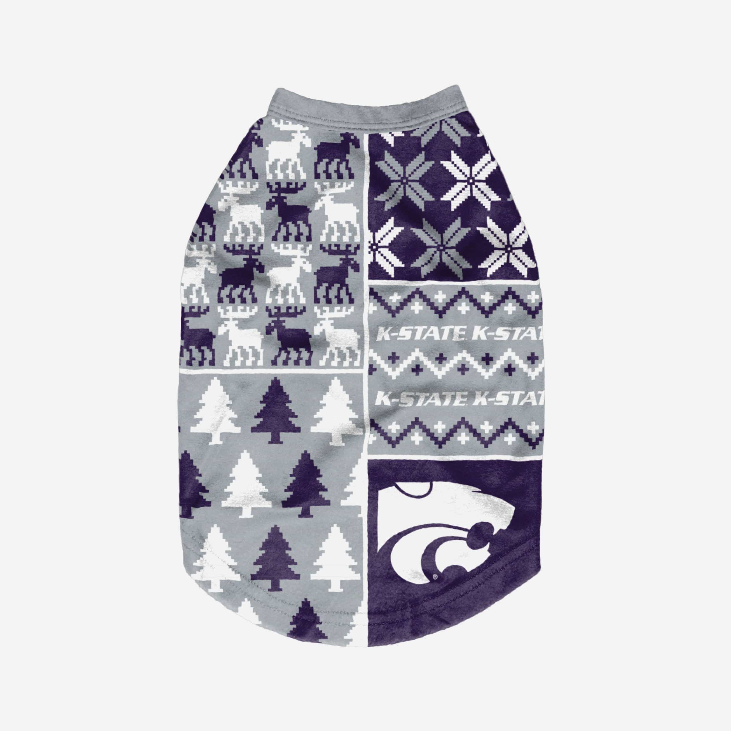 Kansas State Wildcats Busy Block Dog Sweater - Image 2