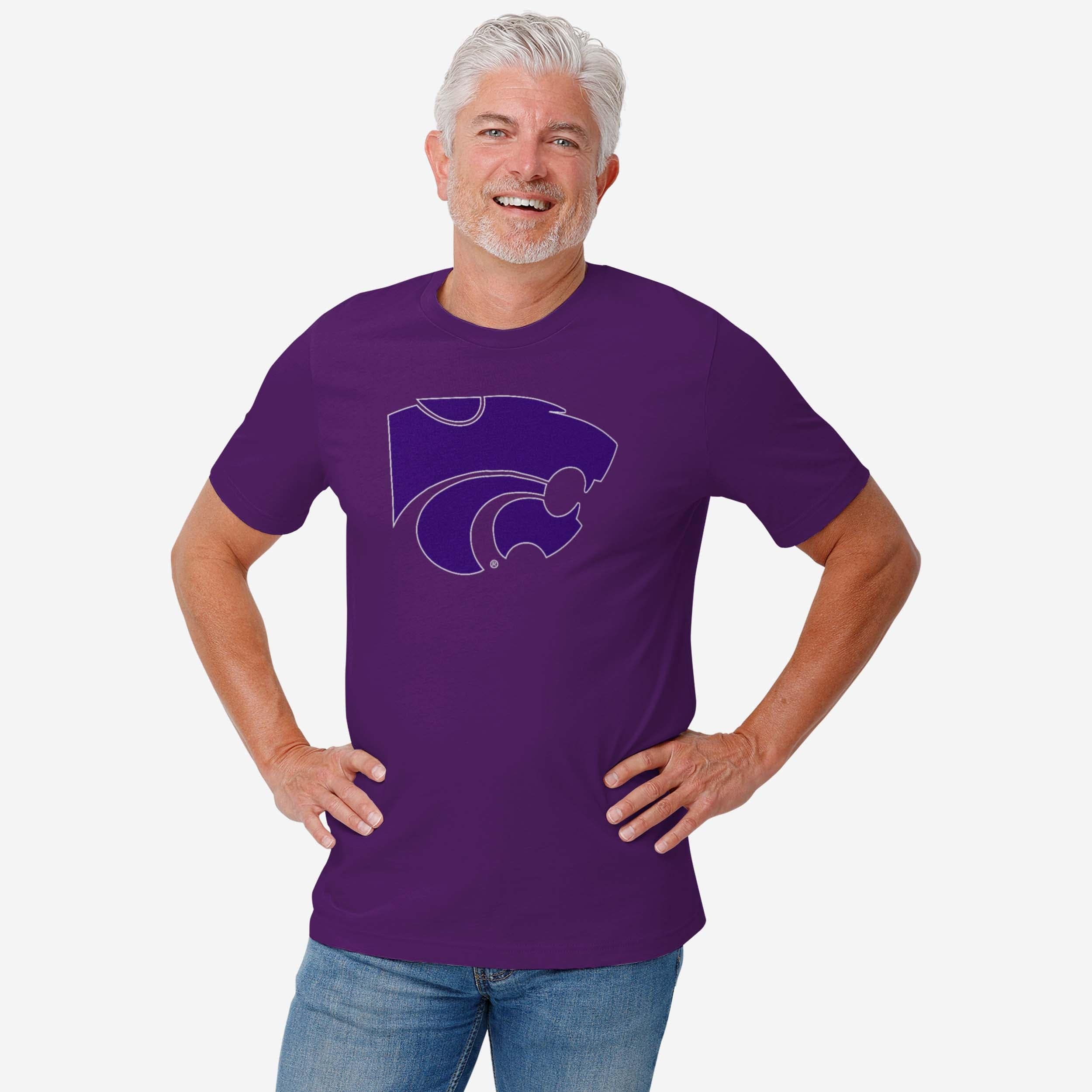 Kansas State Wildcats Primary Logo T-Shirt - Image 2