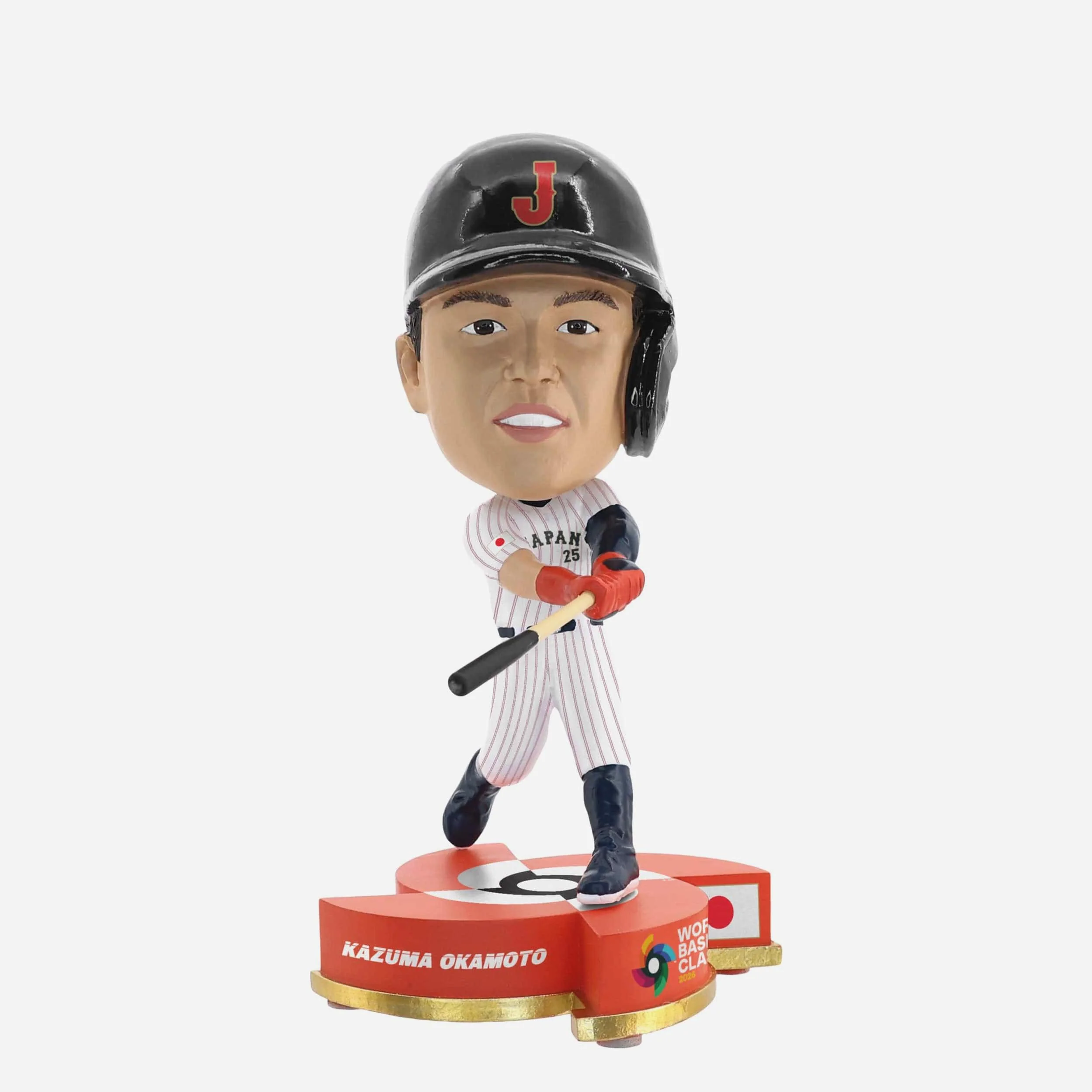 Kazuma Okamoto Japan 2026 World Baseball Classic Medium Bighead Bobblehead