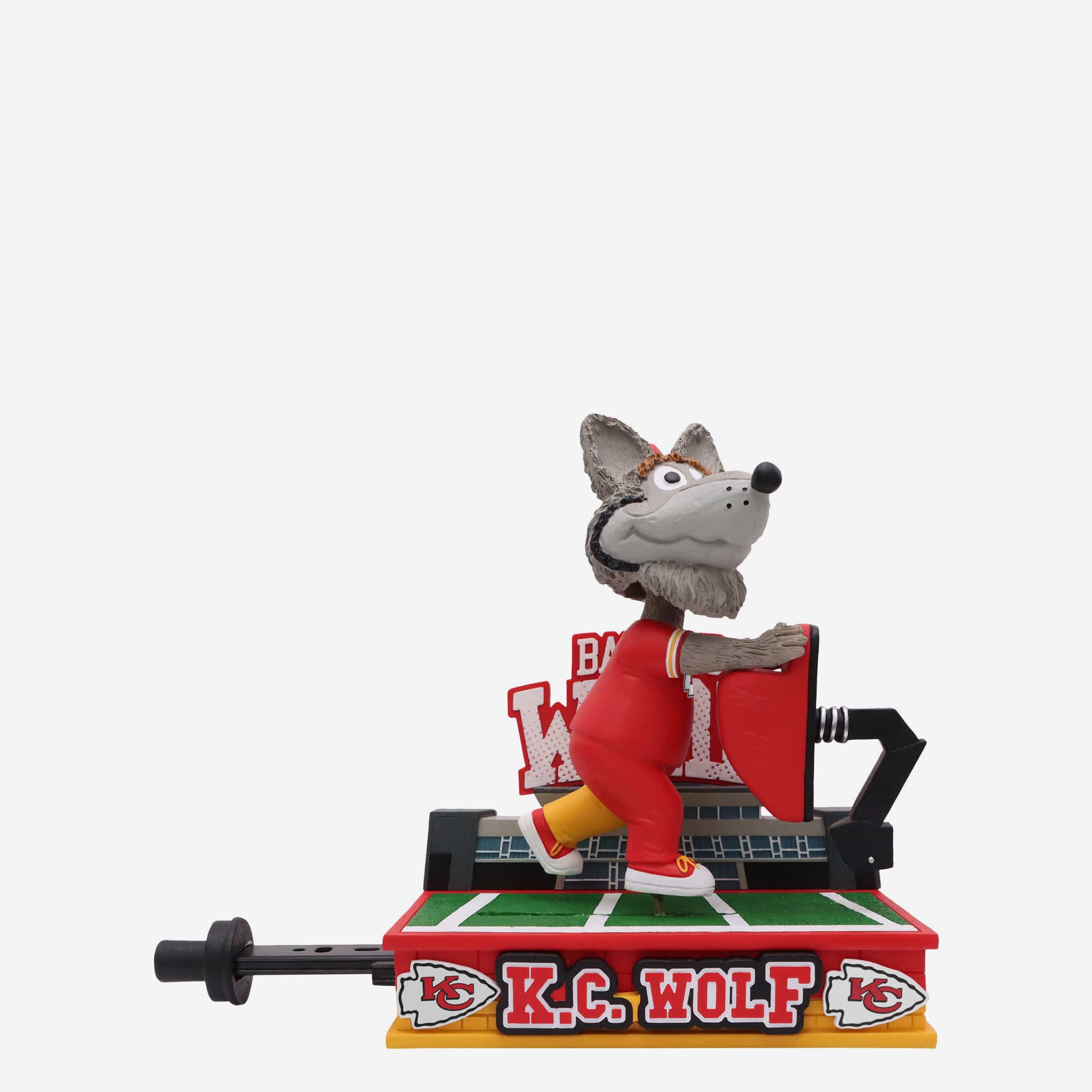 KC Wolf Kansas City Chiefs 2023 Training Camp Mascot Bobblehead