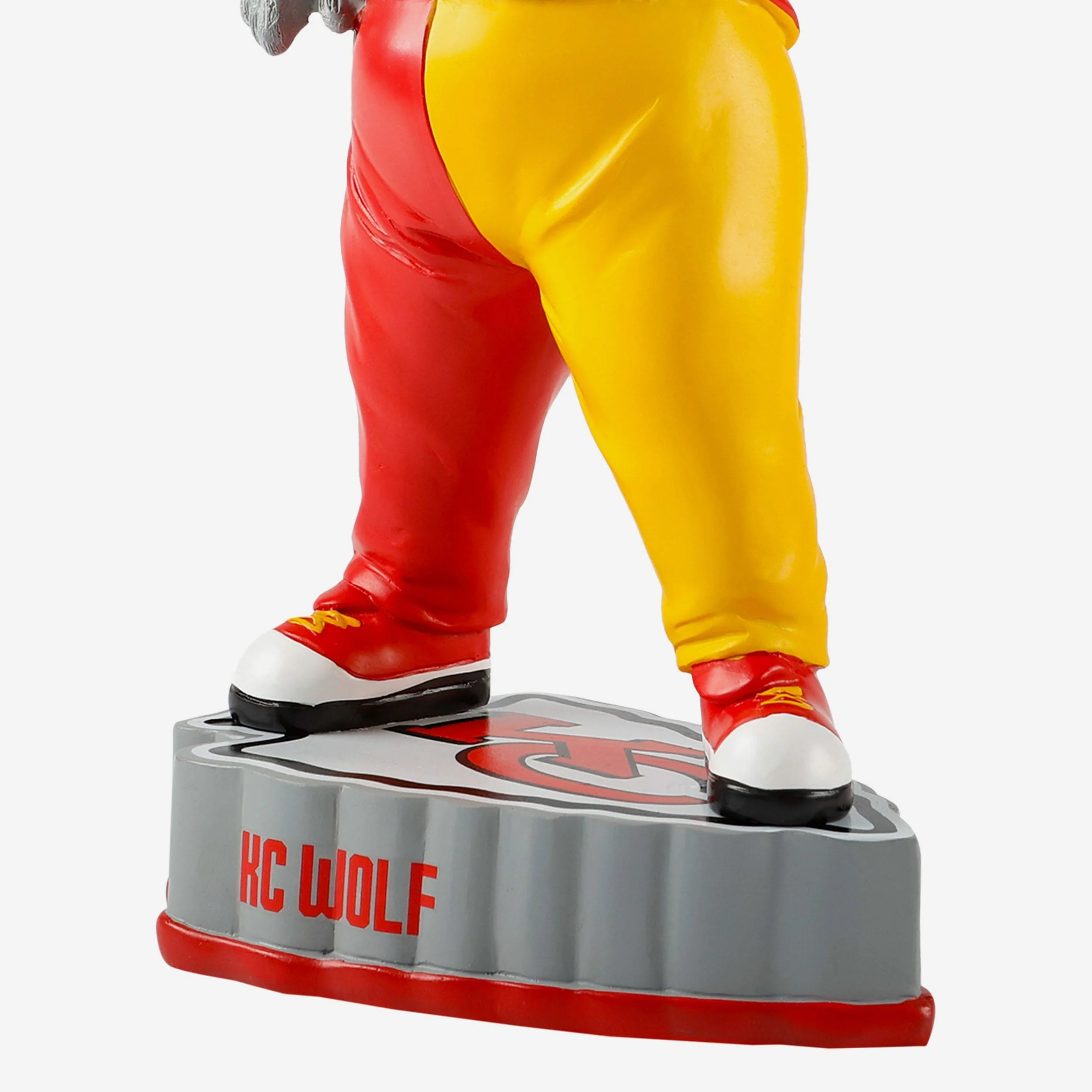 KC Wolf Kansas City Chiefs Mascot Figurine - Image 3