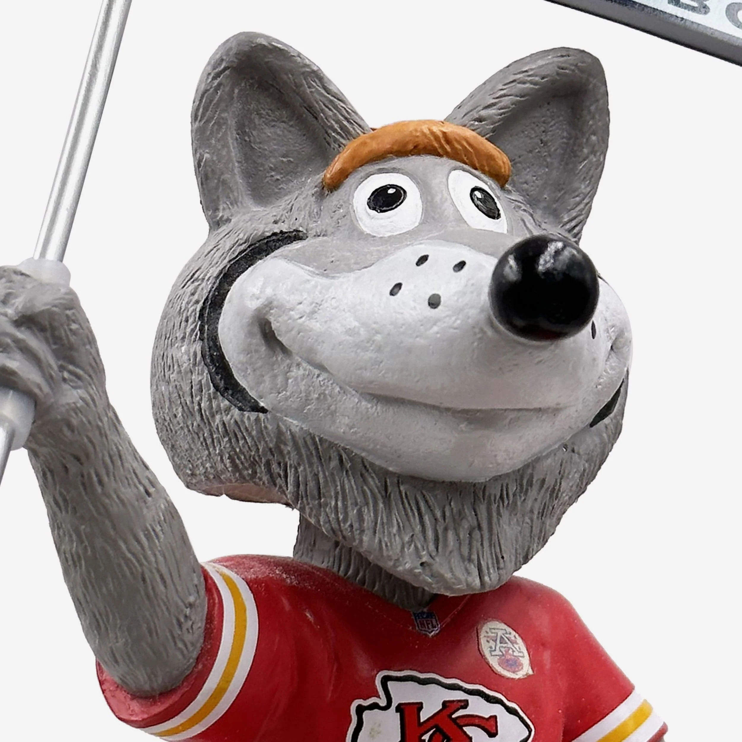 KC Wolf Kansas City Chiefs Super Bowl LVII Bound Mascot Bobblehead - Image 2