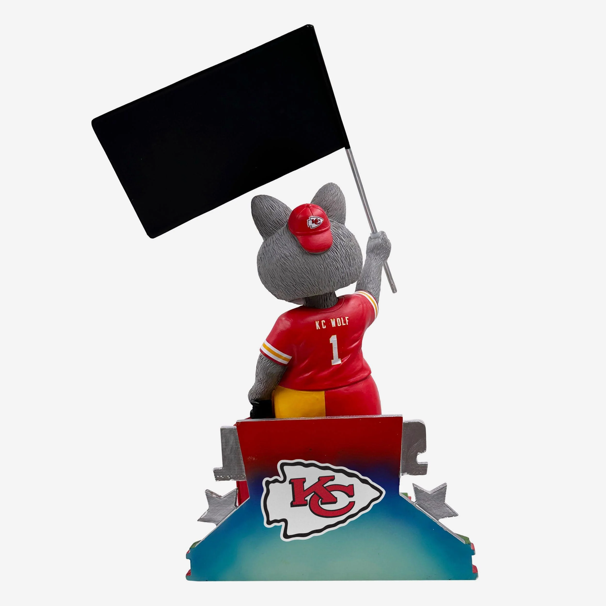 KC Wolf Kansas City Chiefs Super Bowl LVII Bound Mascot Bobblehead - Image 5