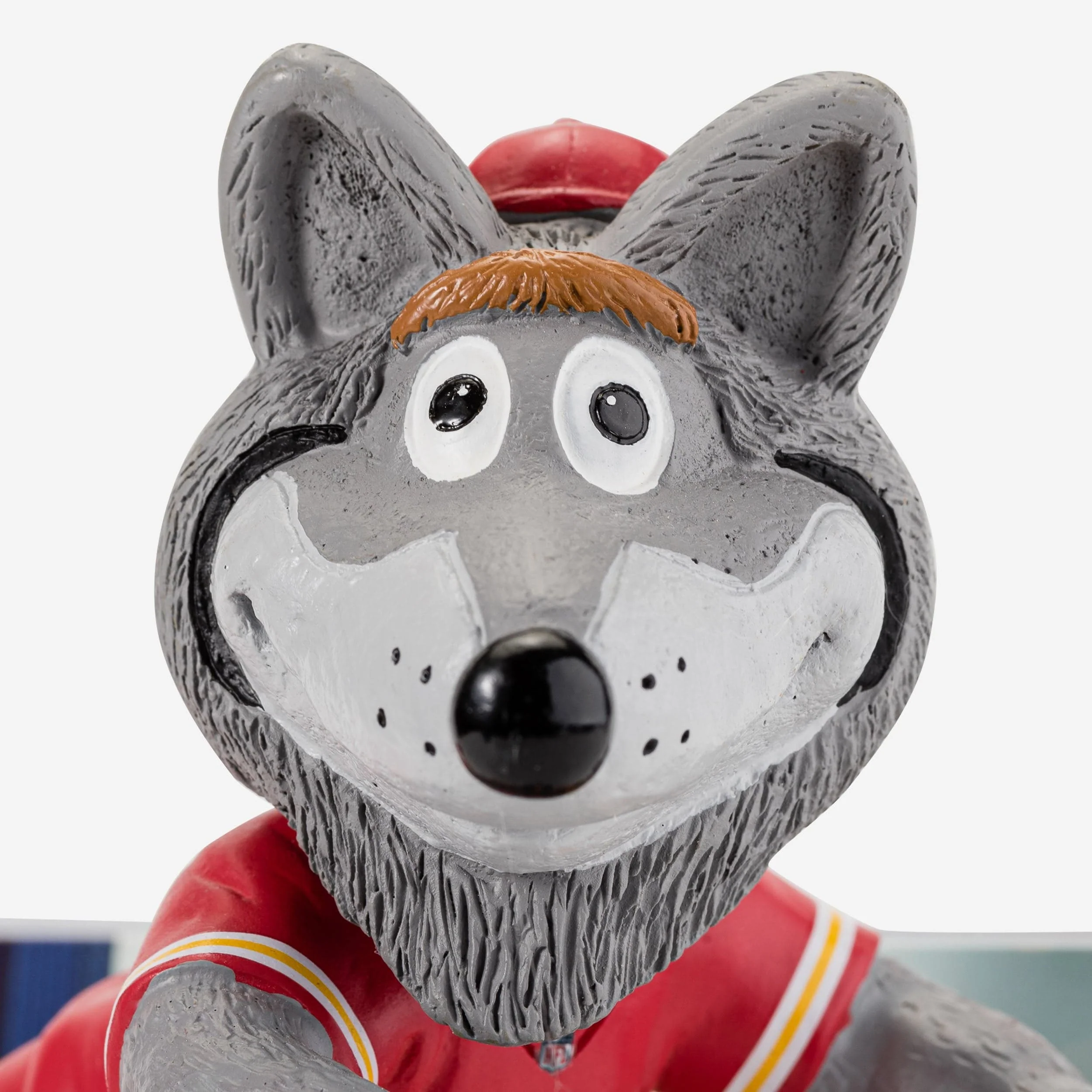 KC Wolf Kansas City Chiefs Thanksgiving Mascot Bobblehead - Image 2