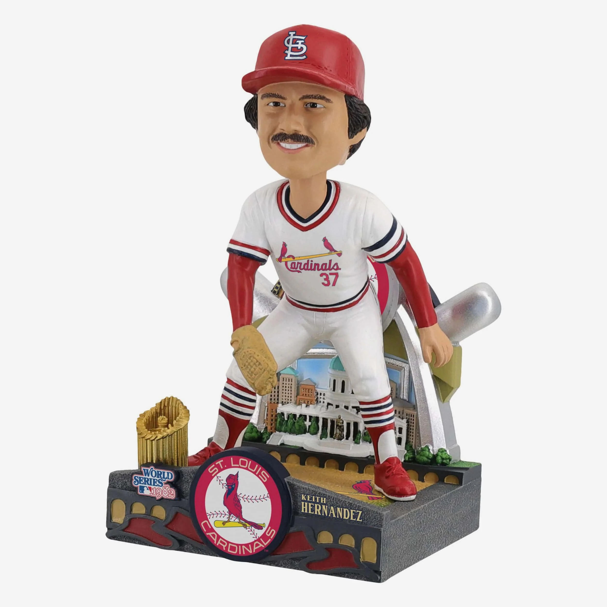 Keith Hernandez St Louis Cardinals 1982 World Series Champions Bobblehead - Image 4