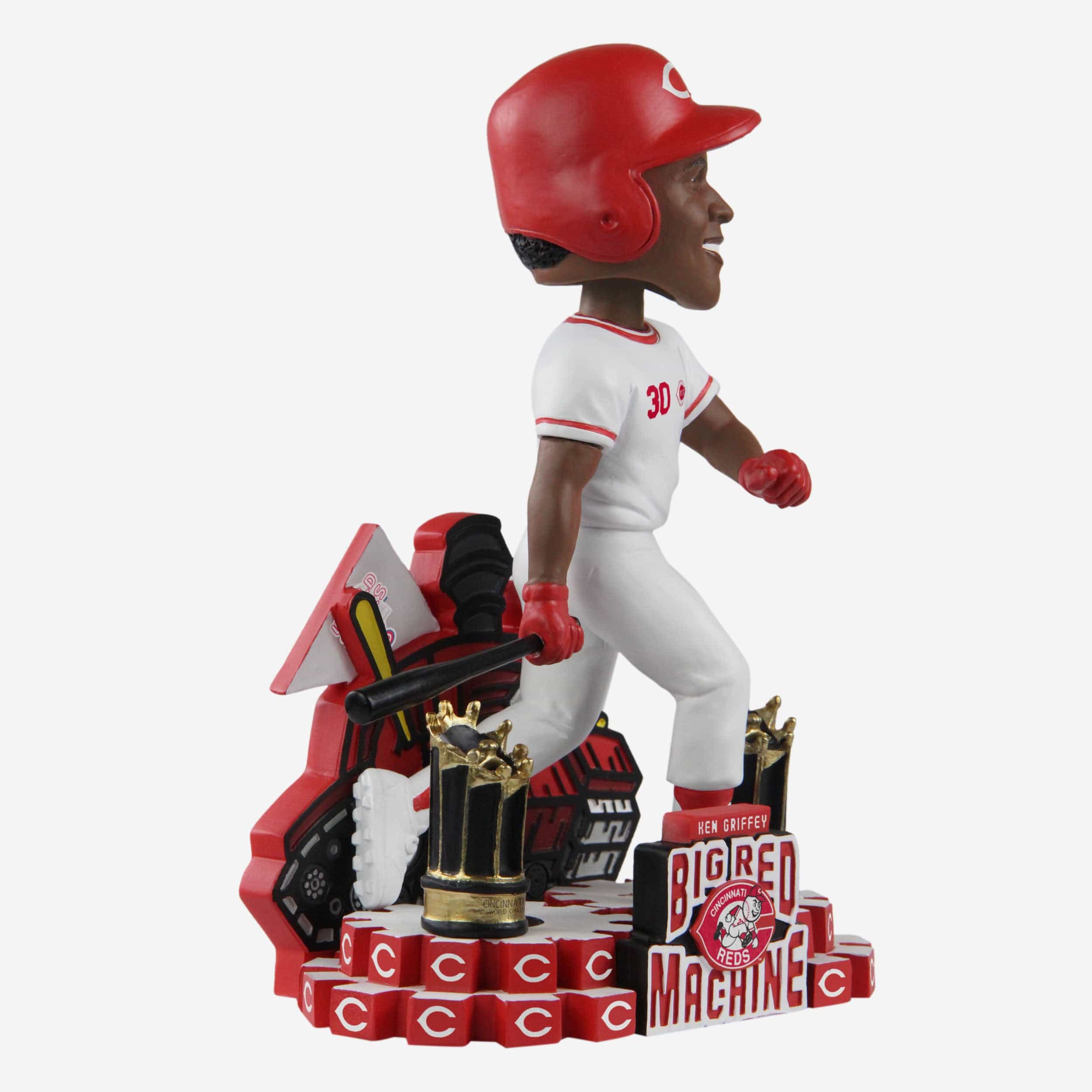 Ken Griffey Cincinnati Reds 1975-76 World Series Champions Big Red Machine Bobblehead - Image 4