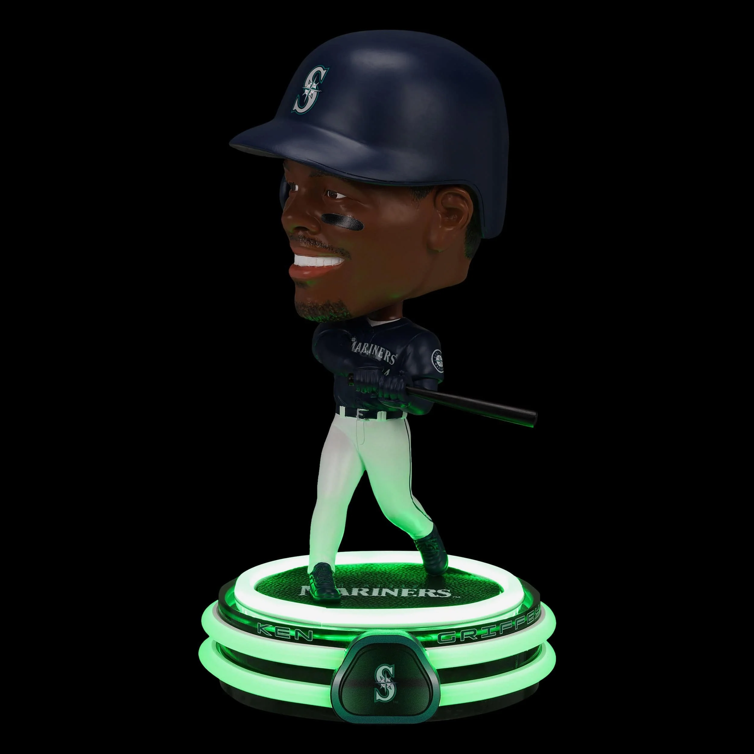 Ken Griffey Jr Seattle Mariners LED Neon Bighead Bobblehead - Image 2