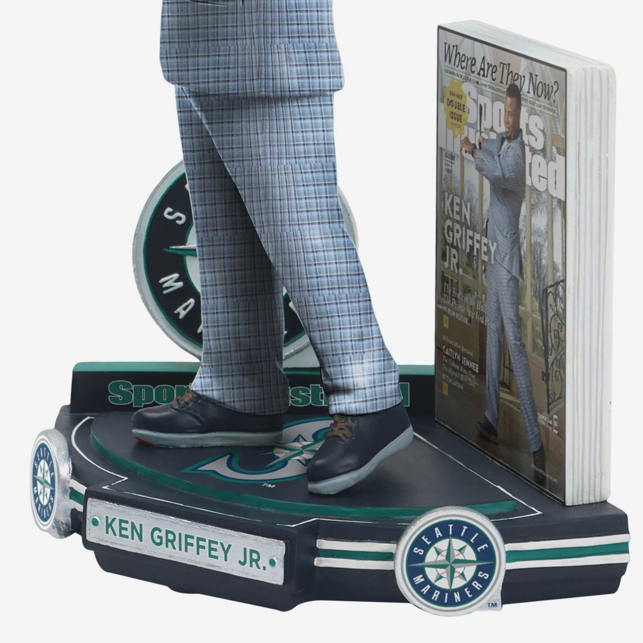 Ken Griffey Jr Seattle Mariners Where are they Now Sports Illustrated Cover Bobblehead - Image 3
