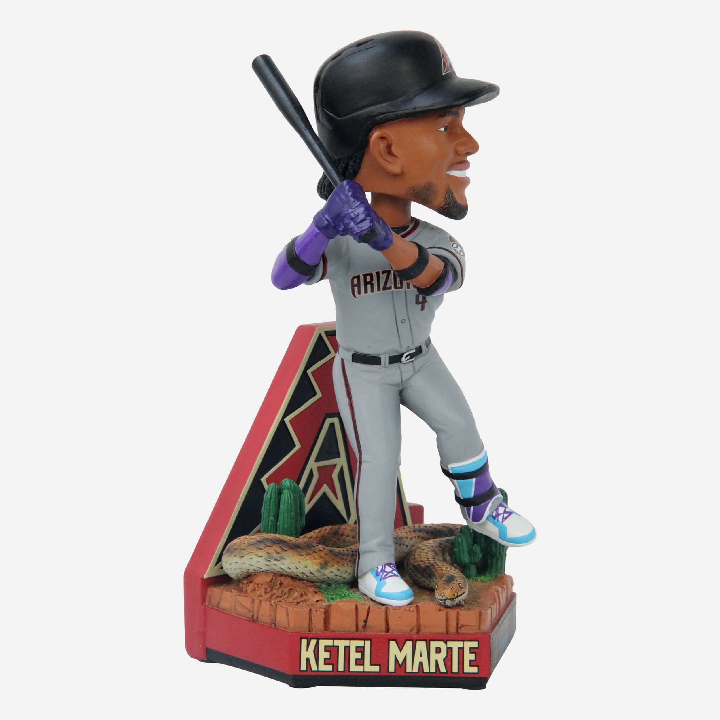 Ketel Marte Arizona Diamondbacks Longest Postseason Hit Streak Bobblehead - Image 4