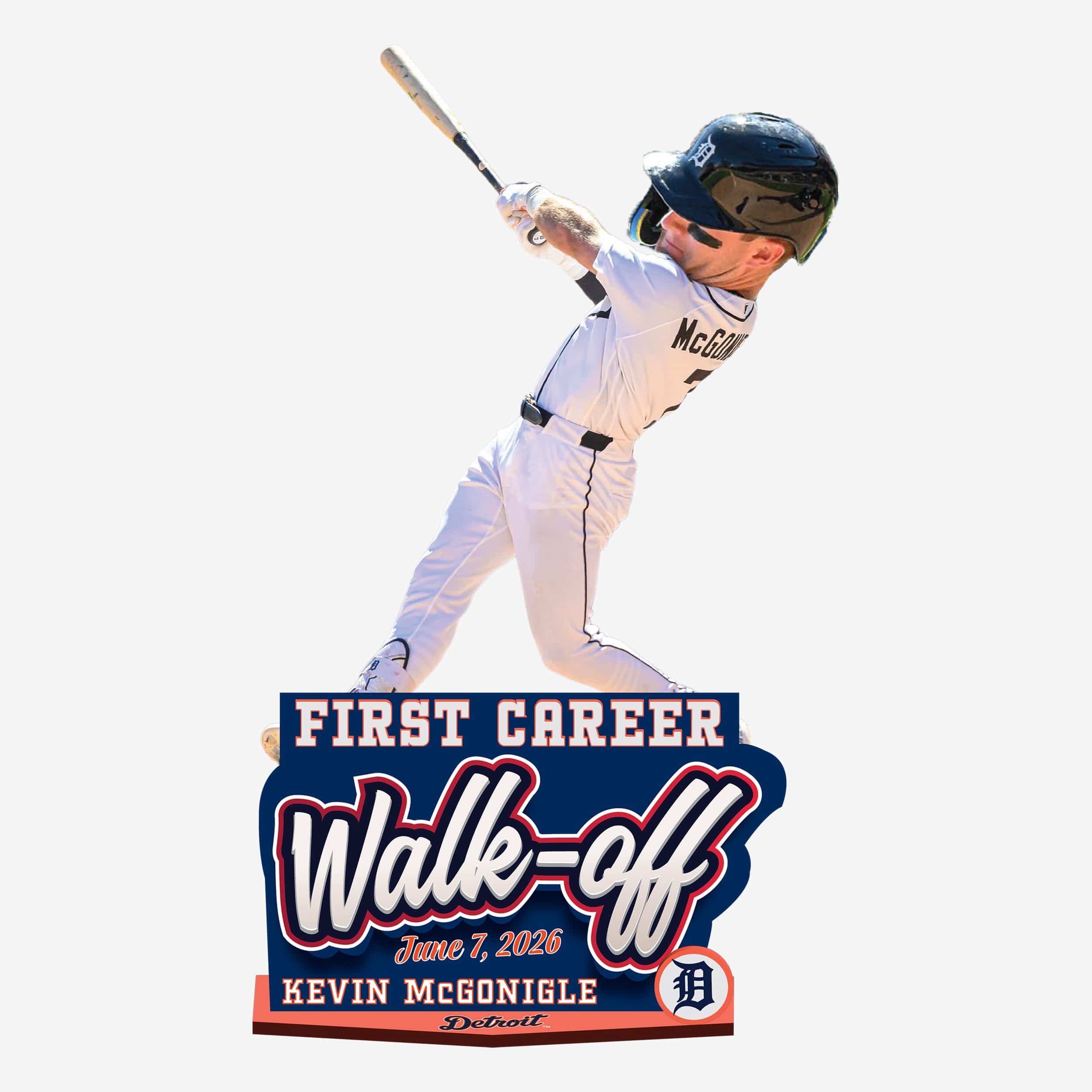 Kevin McGonigle Detroit Tigers First Career Walk-Off Bobblehead