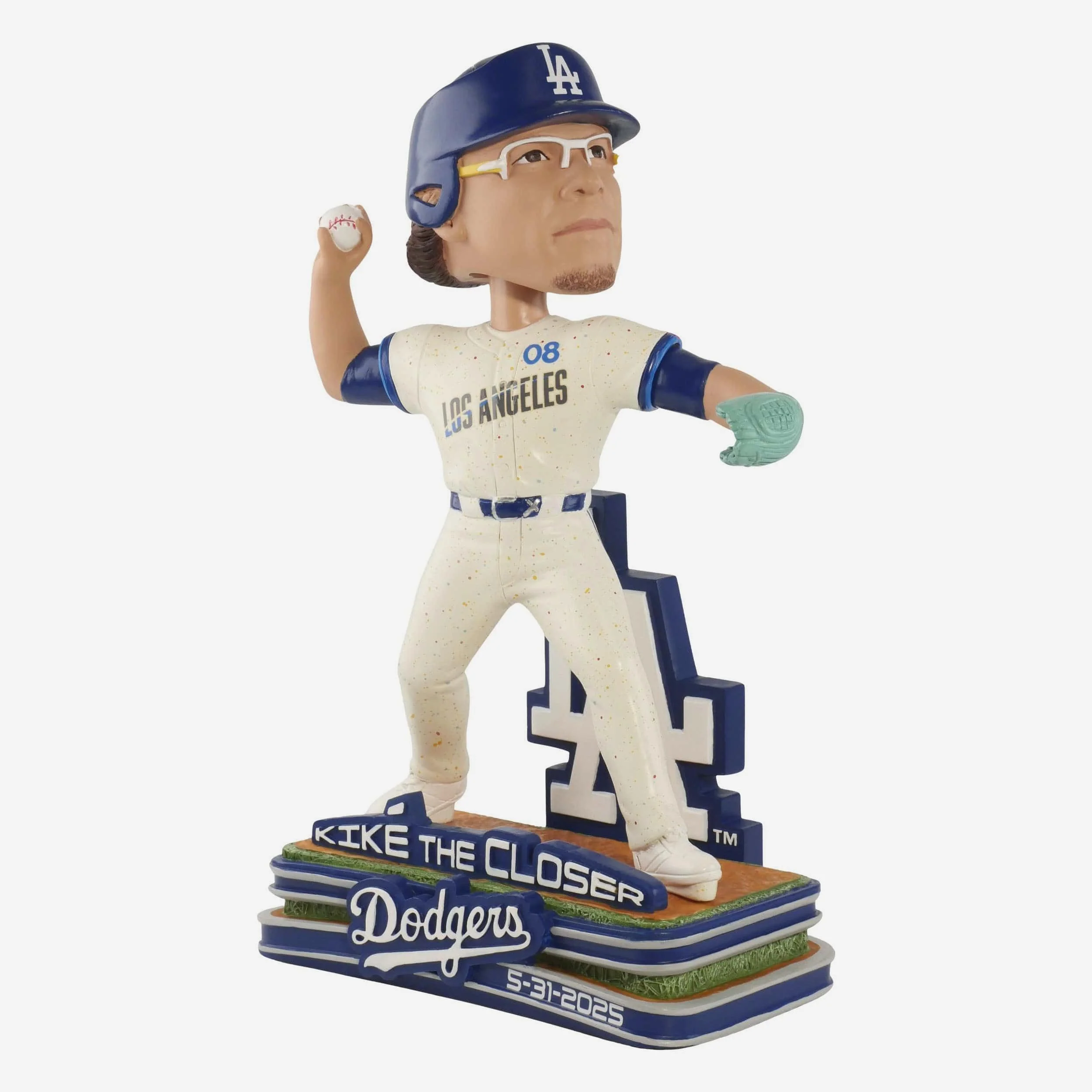 Kikè Hernàndez Los Angeles Dodgers "Kike The Closer" Bobblehead - Image 4