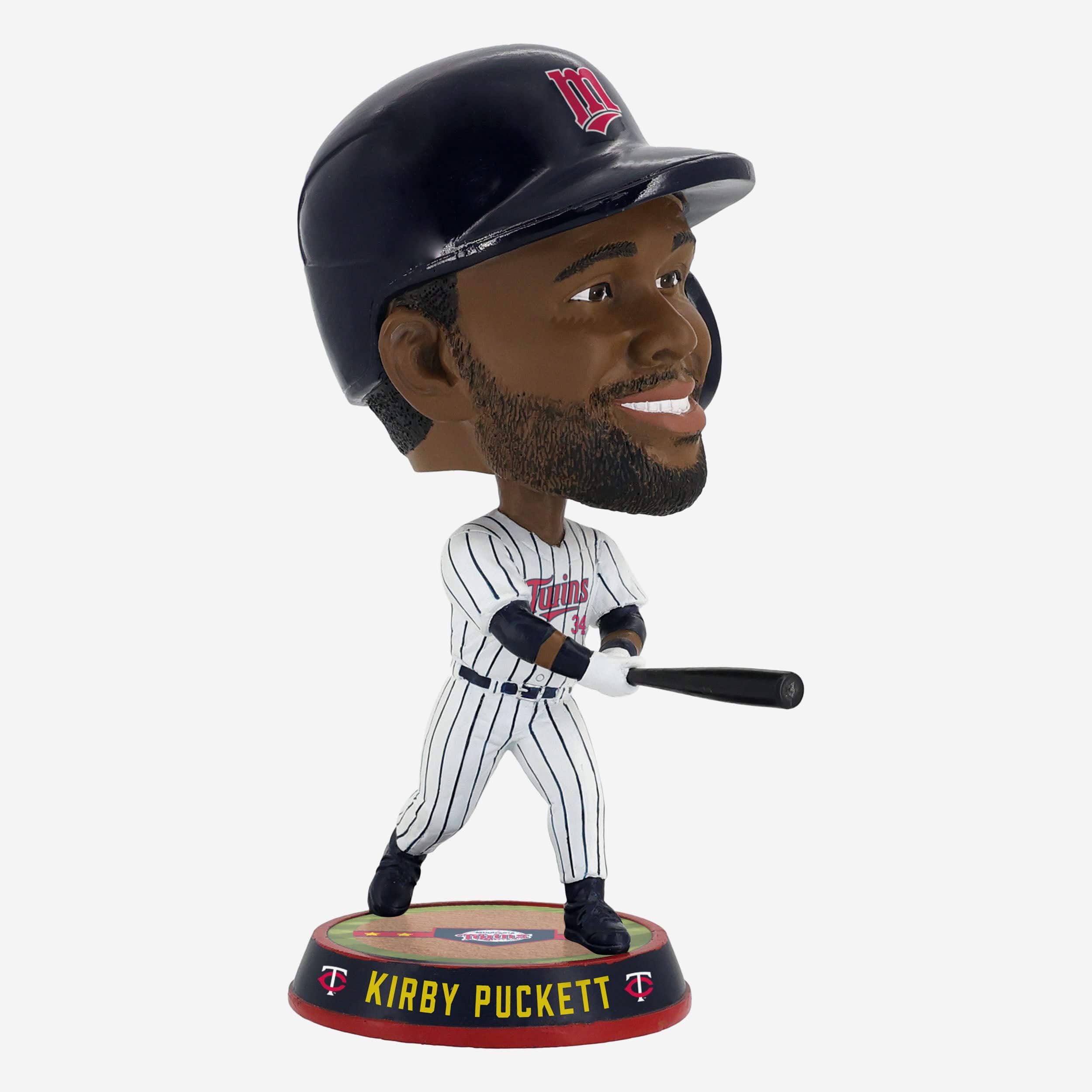 Kirby Puckett Minnesota Twins Field Stripe Bighead Bobblehead