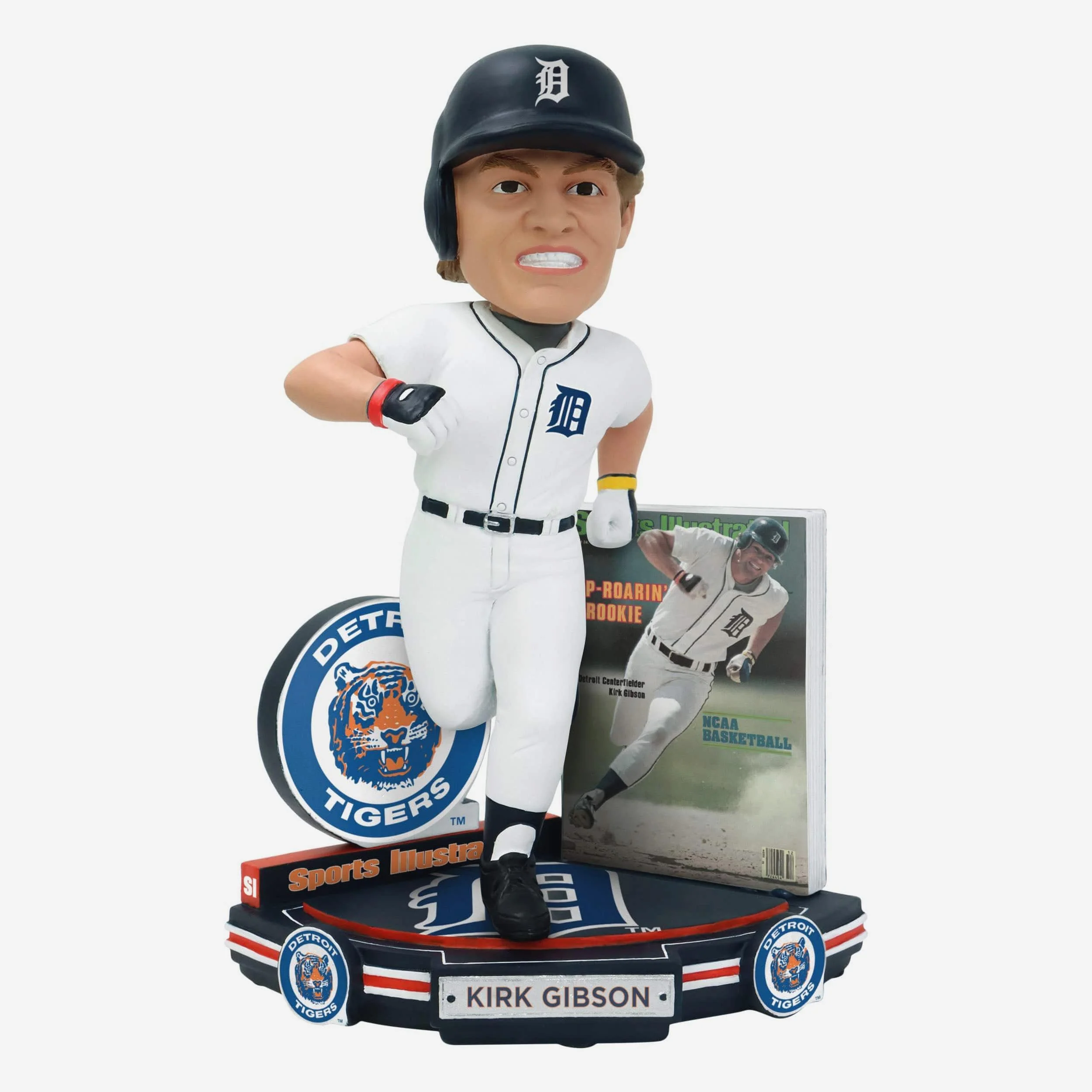 Kirk Gibson Detroit Tigers Rip-Roarin Rookie Center Fielder Sports Illustrated Cover Bobblehead