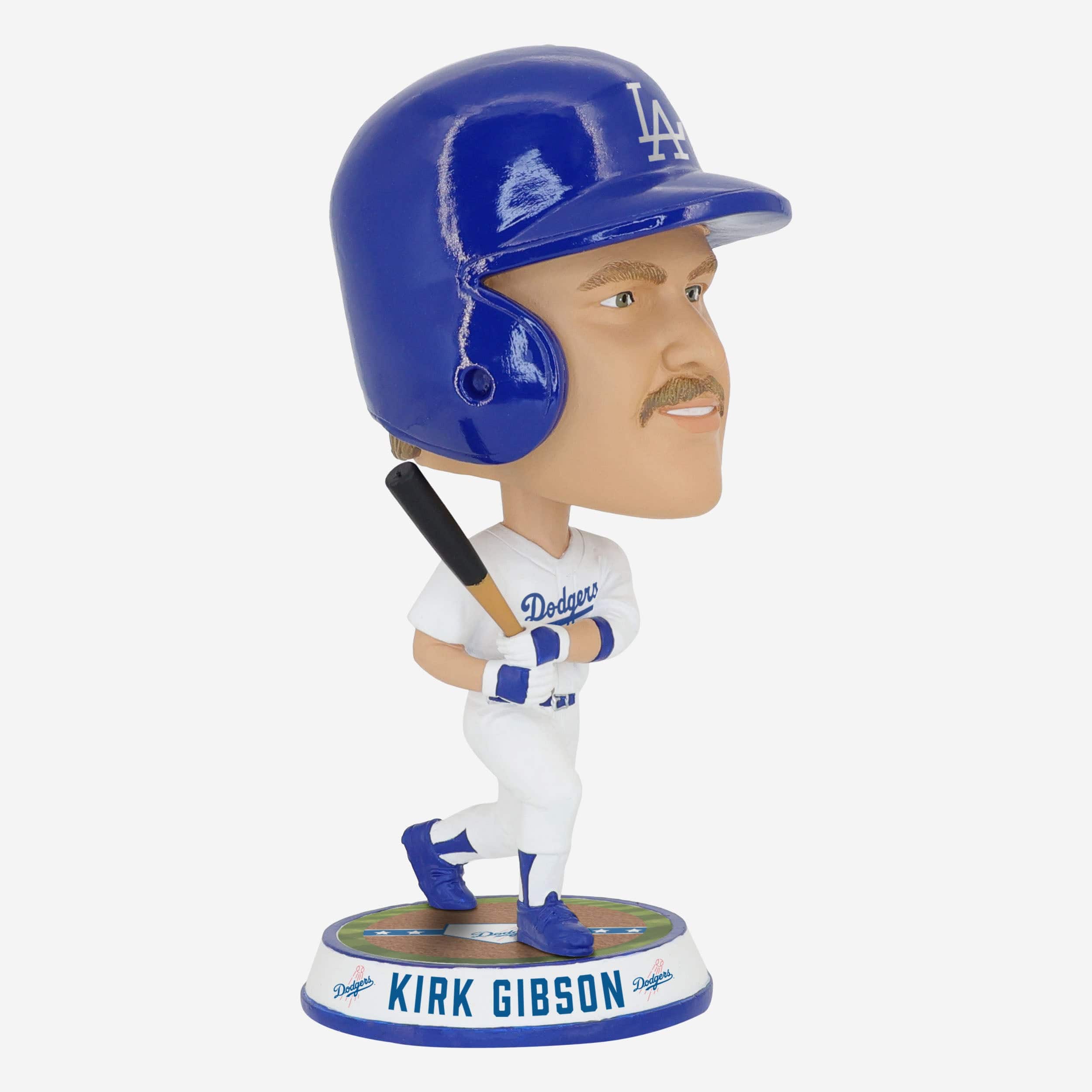 Kirk Gibson Los Angeles Dodgers Field Stripe Bighead Bobblehead