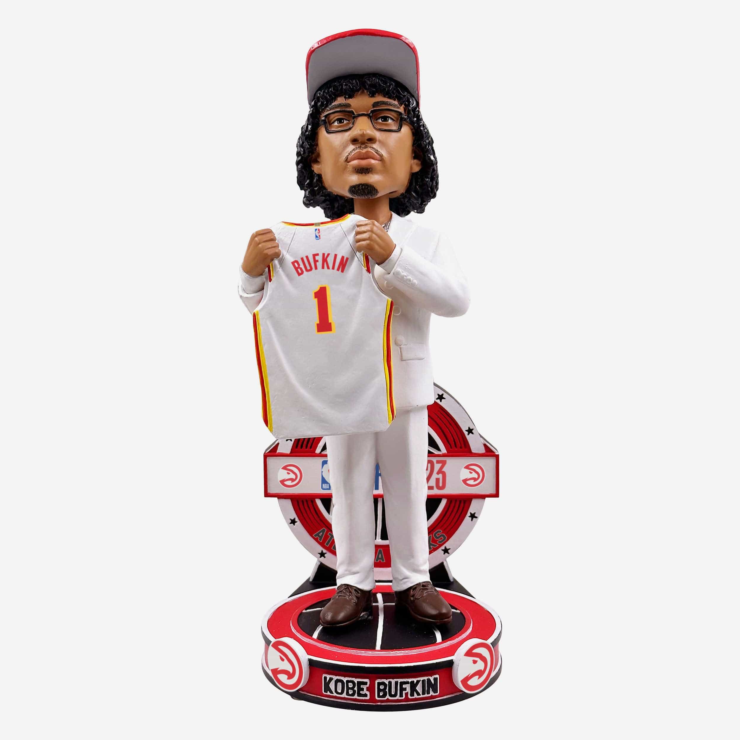 Kobe Bufkin Atlanta Hawks 2023 Draft Pick Bobblehead