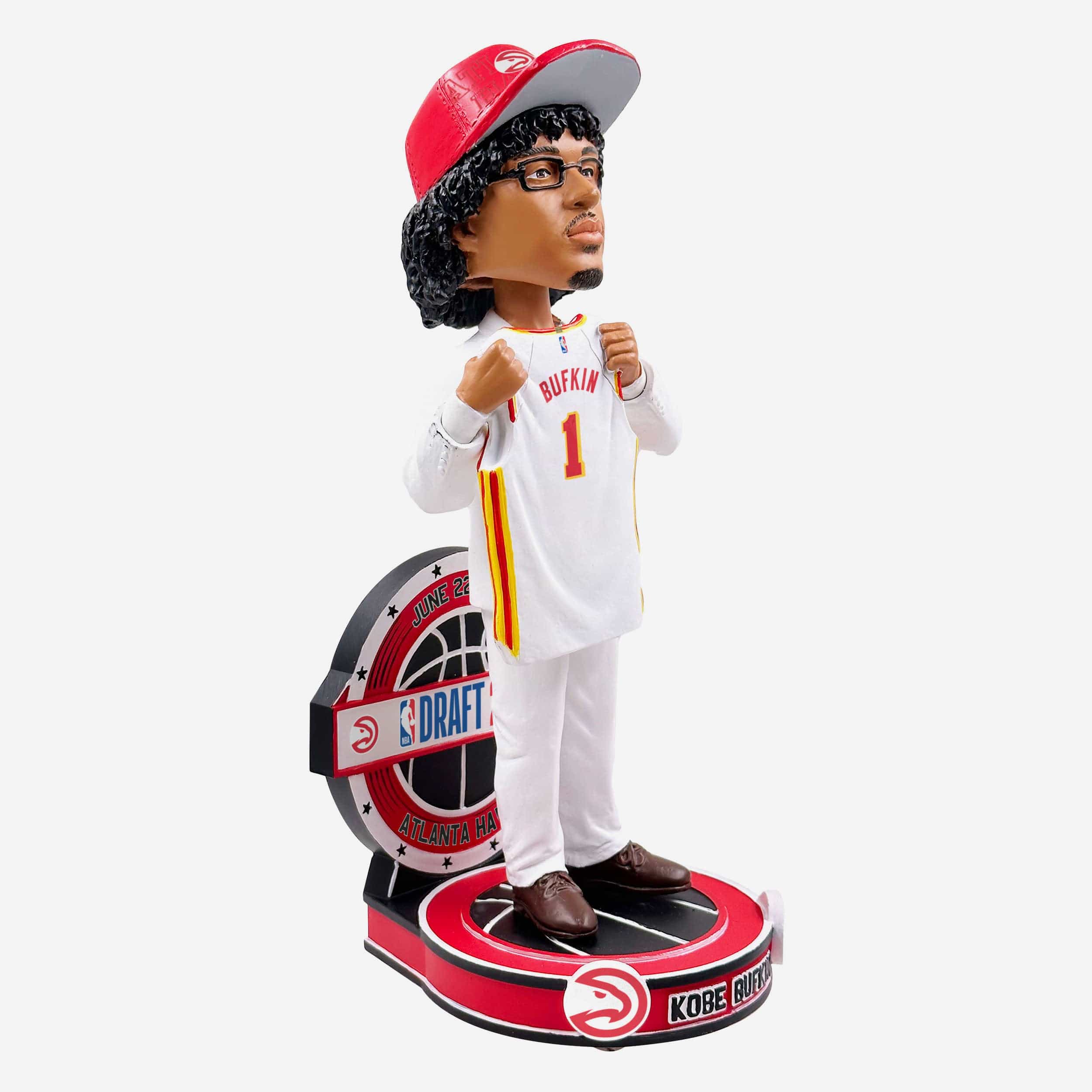 Kobe Bufkin Atlanta Hawks 2023 Draft Pick Bobblehead - Image 4