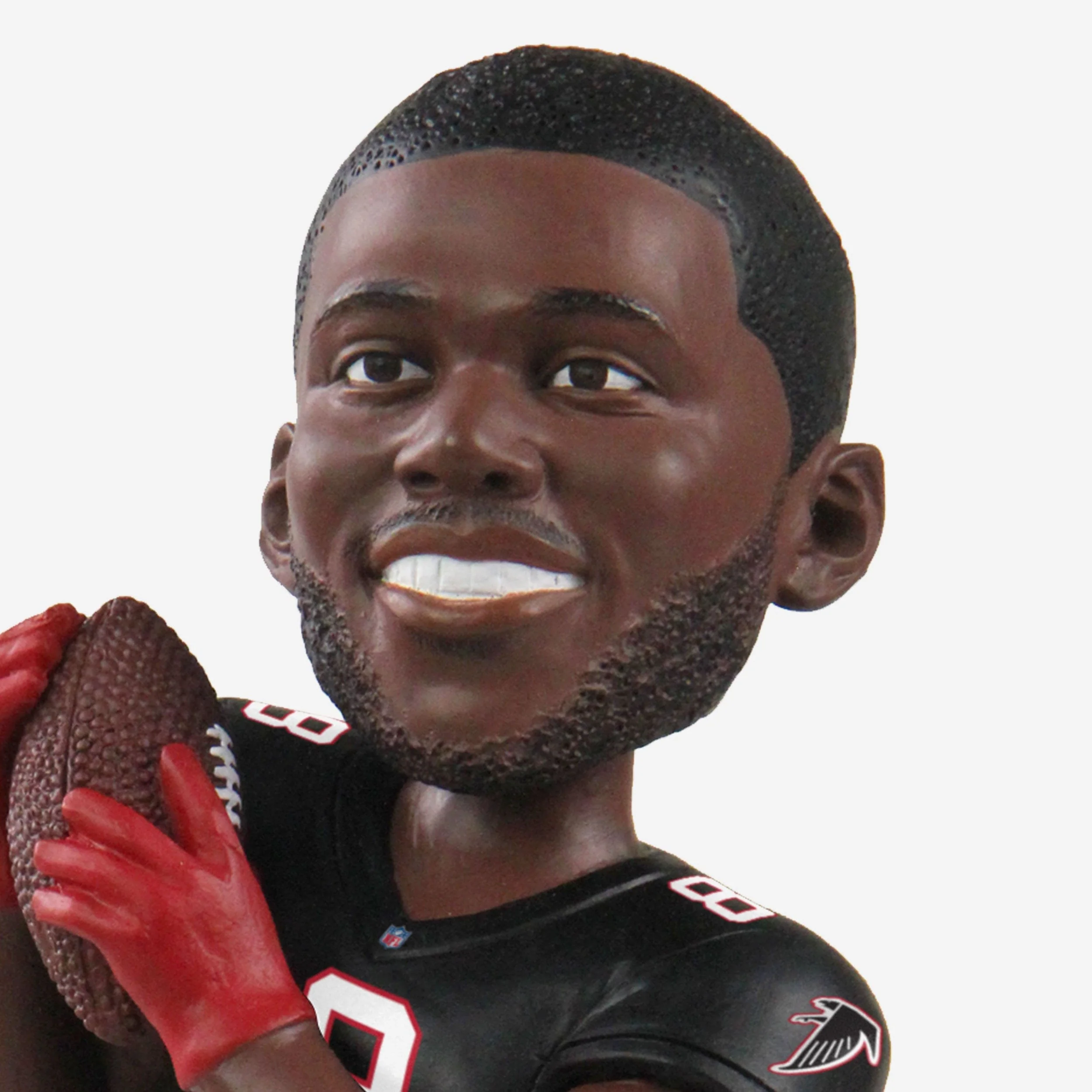 Kyle Pitts Atlanta Falcons Retro Uniform Bobblehead - Image 2