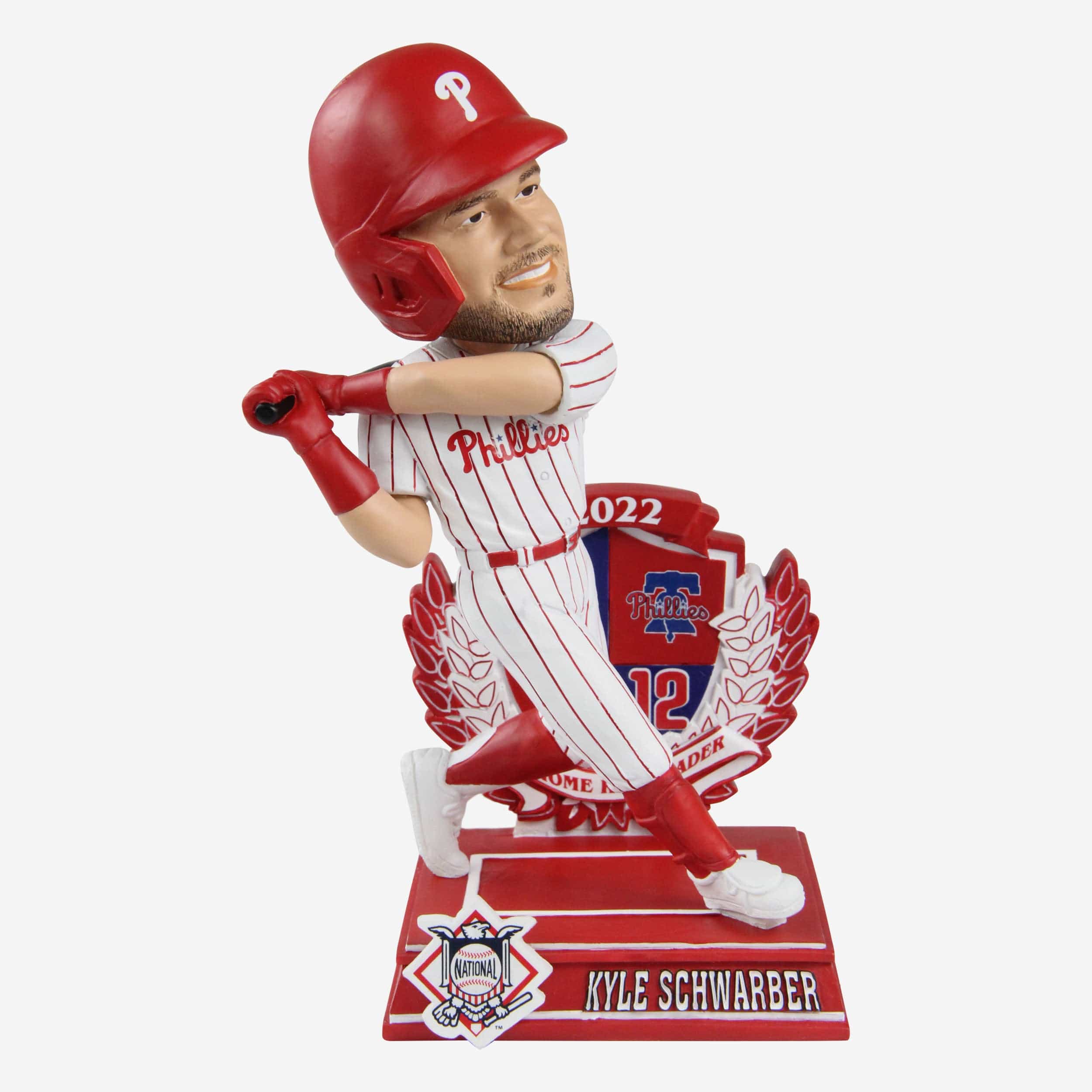 Kyle Schwarber Philadelphia Phillies 2022 National League Home Run King Bobblehead