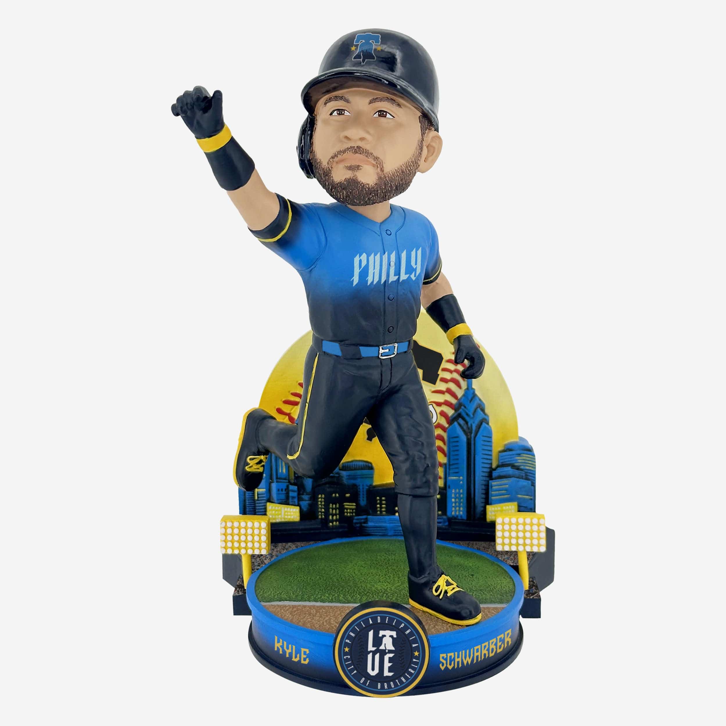 Kyle Schwarber Philadelphia Phillies 2024 City Connect Bobblehead
