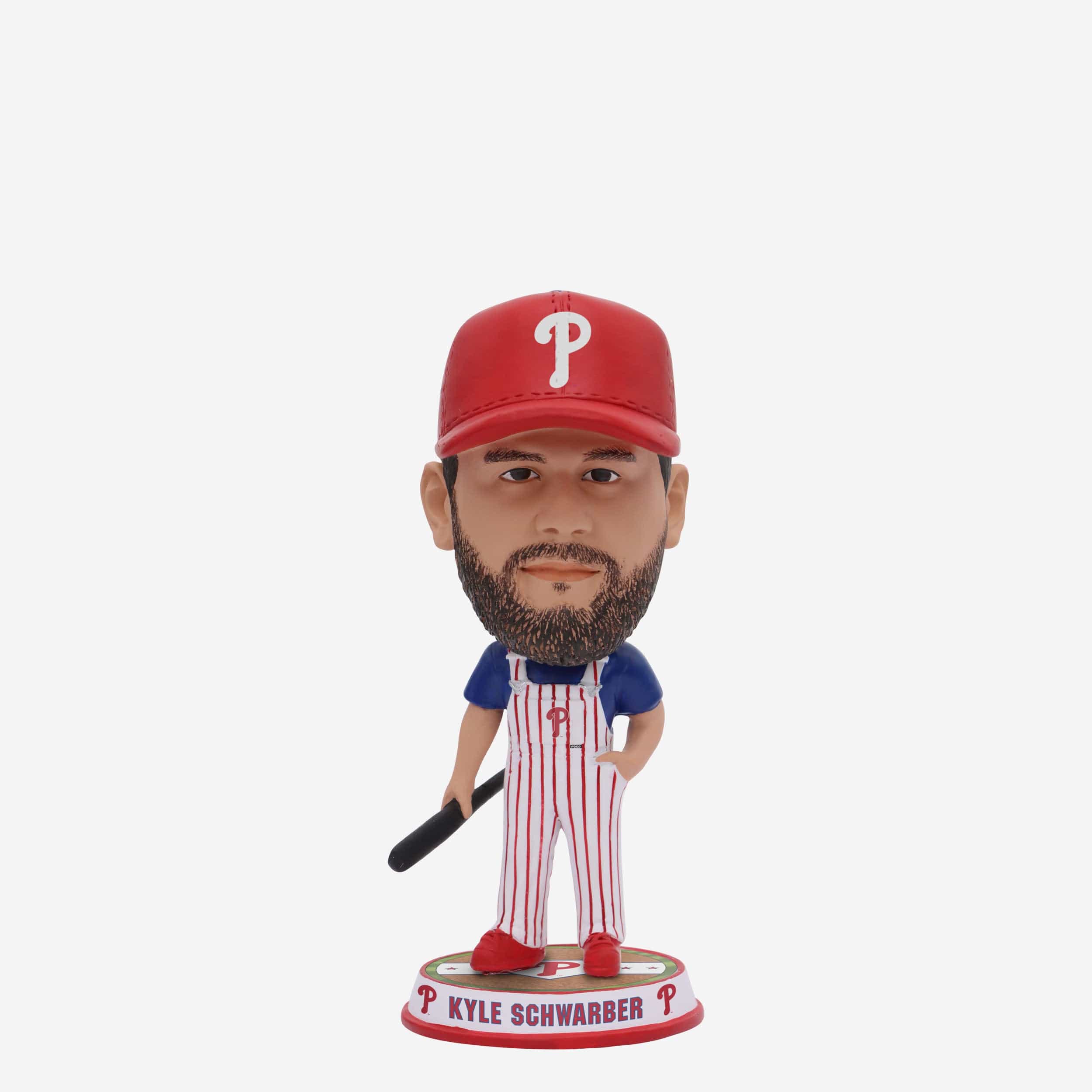 Kyle Schwarber Philadelphia Phillies Bib Overalls Mini Bighead Bobblehead