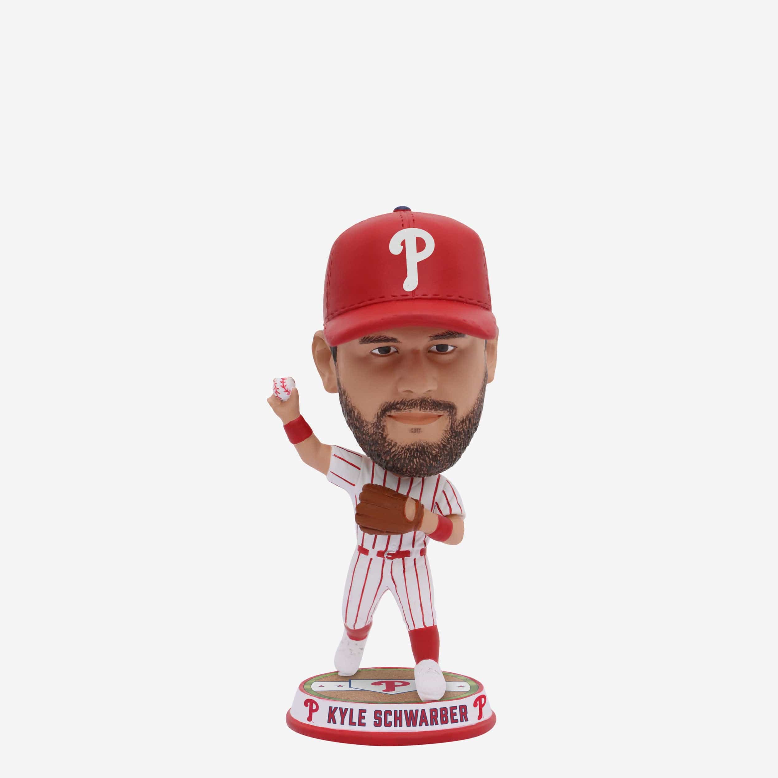 Kyle Schwarber Philadelphia Phillies Field Stripe Mini Bighead Bobblehead