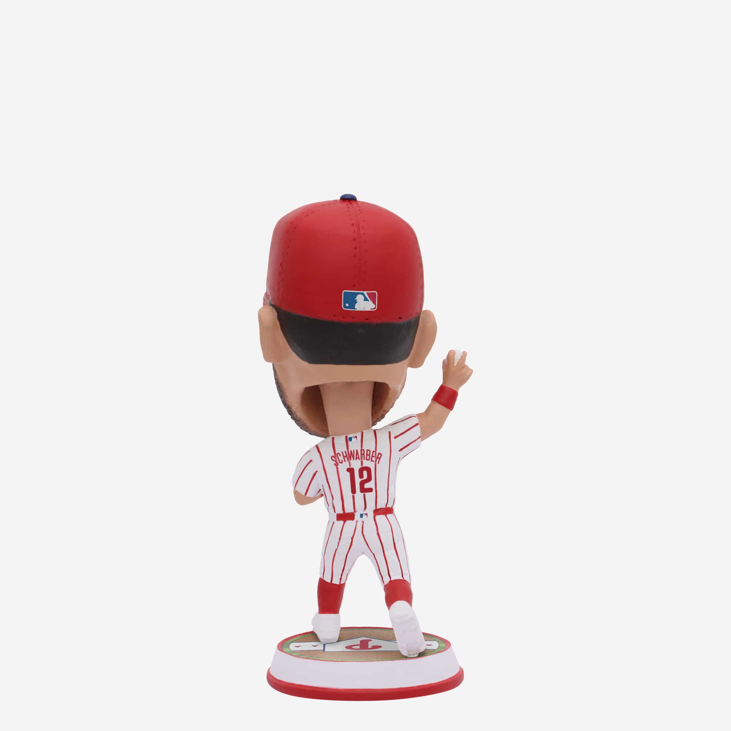 Kyle Schwarber Philadelphia Phillies Field Stripe Mini Bighead Bobblehead - Image 5