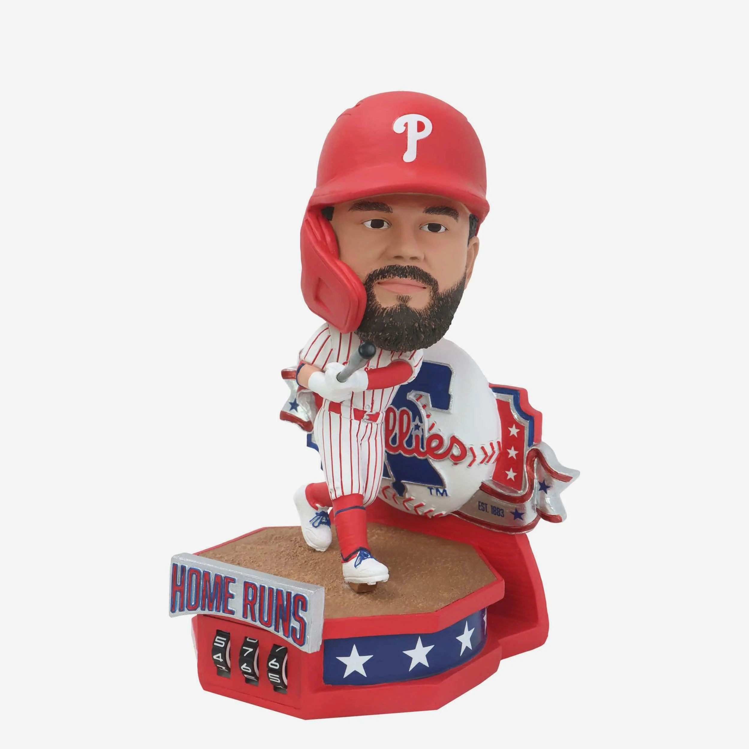 Kyle Schwarber Philadelphia Phillies Home Run Counter Medium Bighead Bobblehead - Image 4