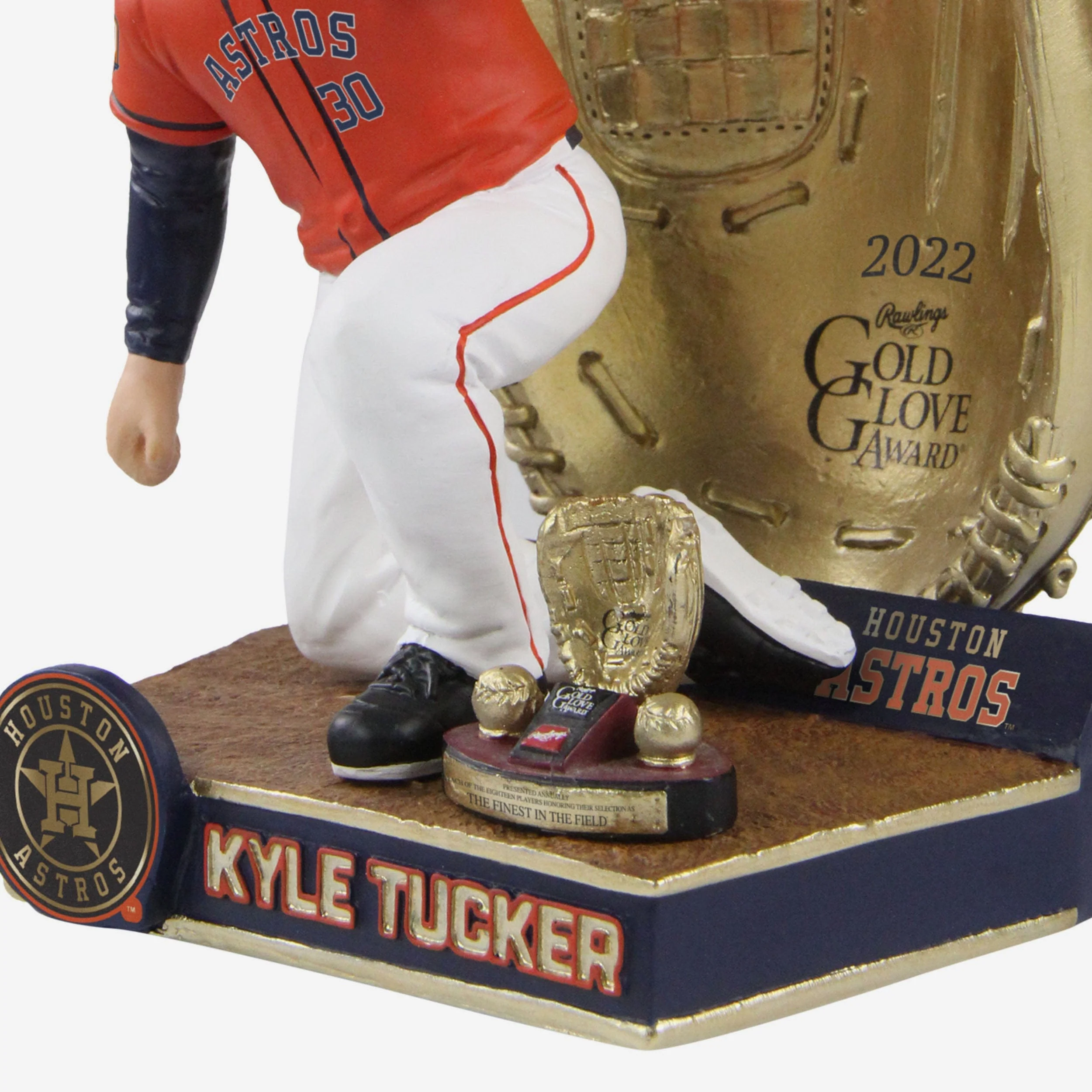 Kyle Tucker Houston Astros 2022 Gold Glove Bobblehead - Image 3