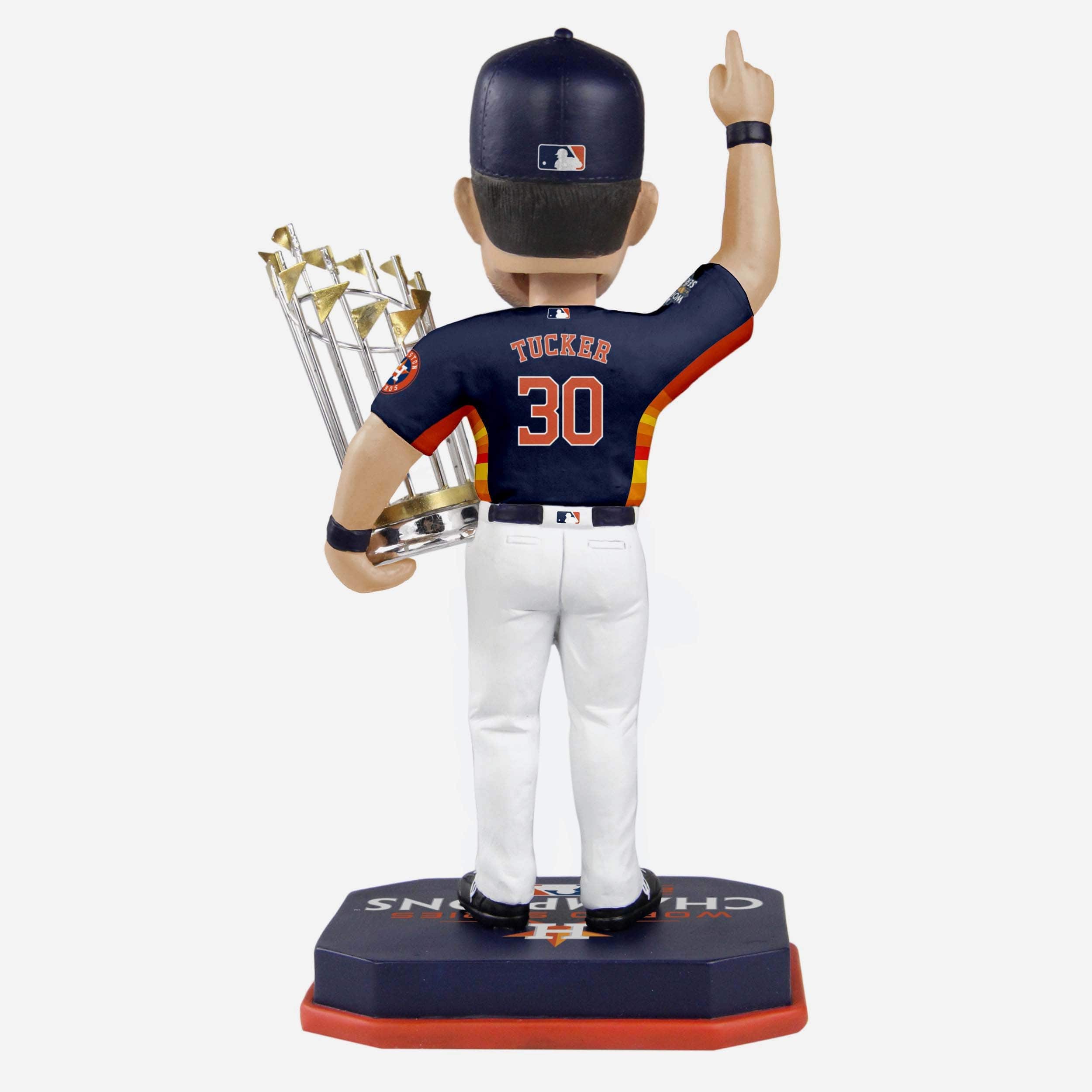 Kyle Tucker Houston Astros Navy Blue Uniform 2022 World Series Champions Bobblehead - Image 2
