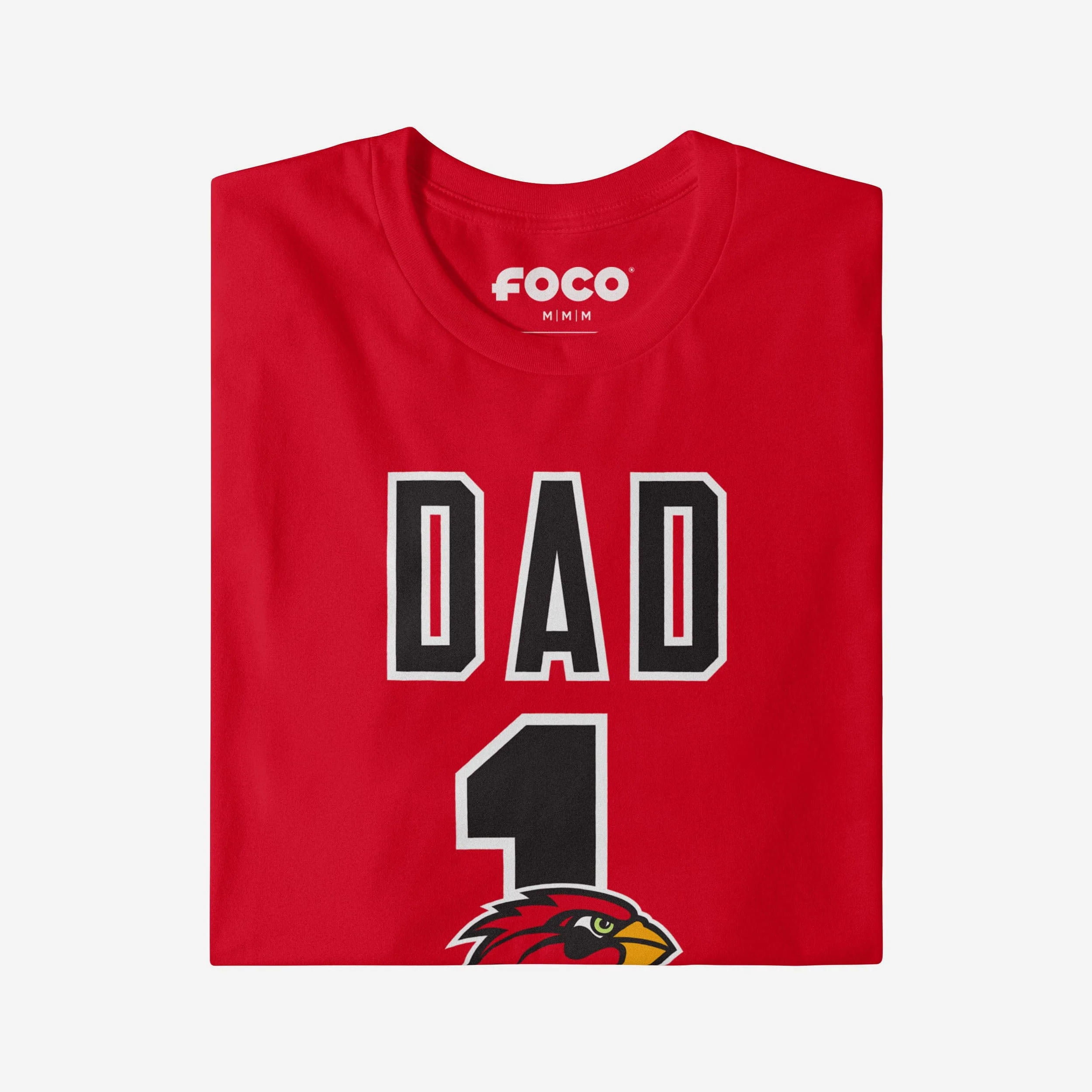 Lamar Cardinals Number 1 Dad T-Shirt - Image 3